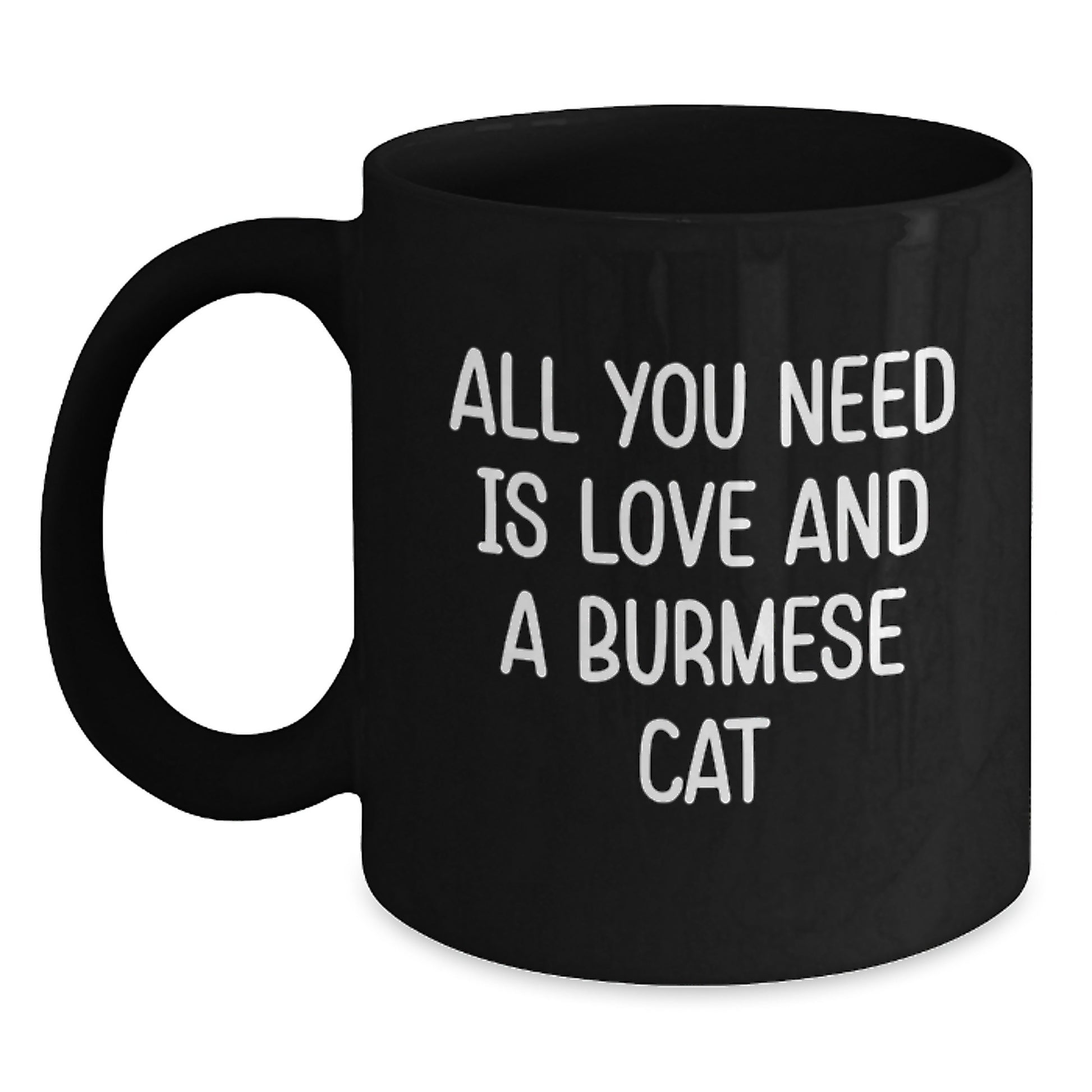 Burmese Cat Gifts Christmas Unique Mugs from Friends for Women Funny Quotes Gifts for Cat Lovers - Main