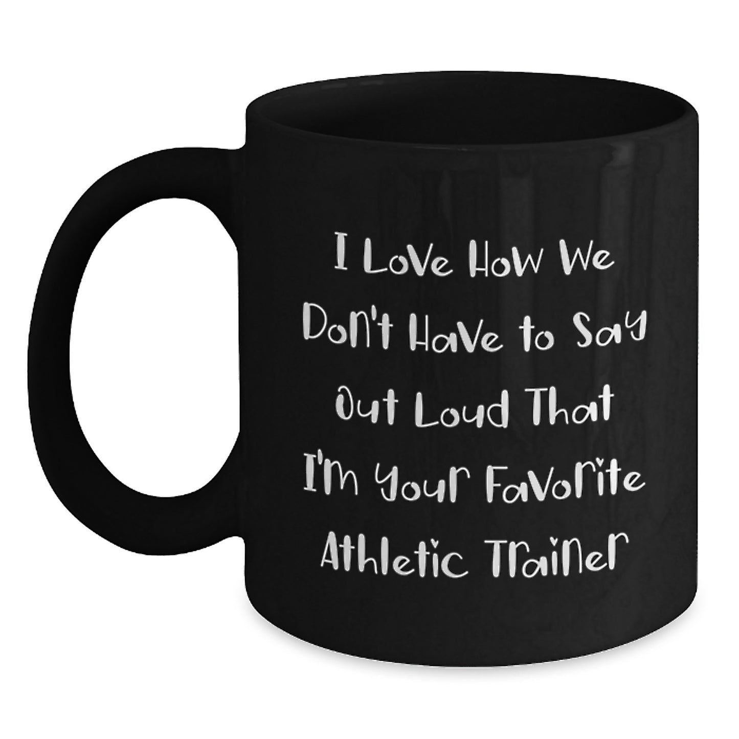 Funny Athletic Trainer Gifts for Men, Gifts from Family, Black Coffee Mugs with Inspirational Quote, Graduation Unique Gifts - Main