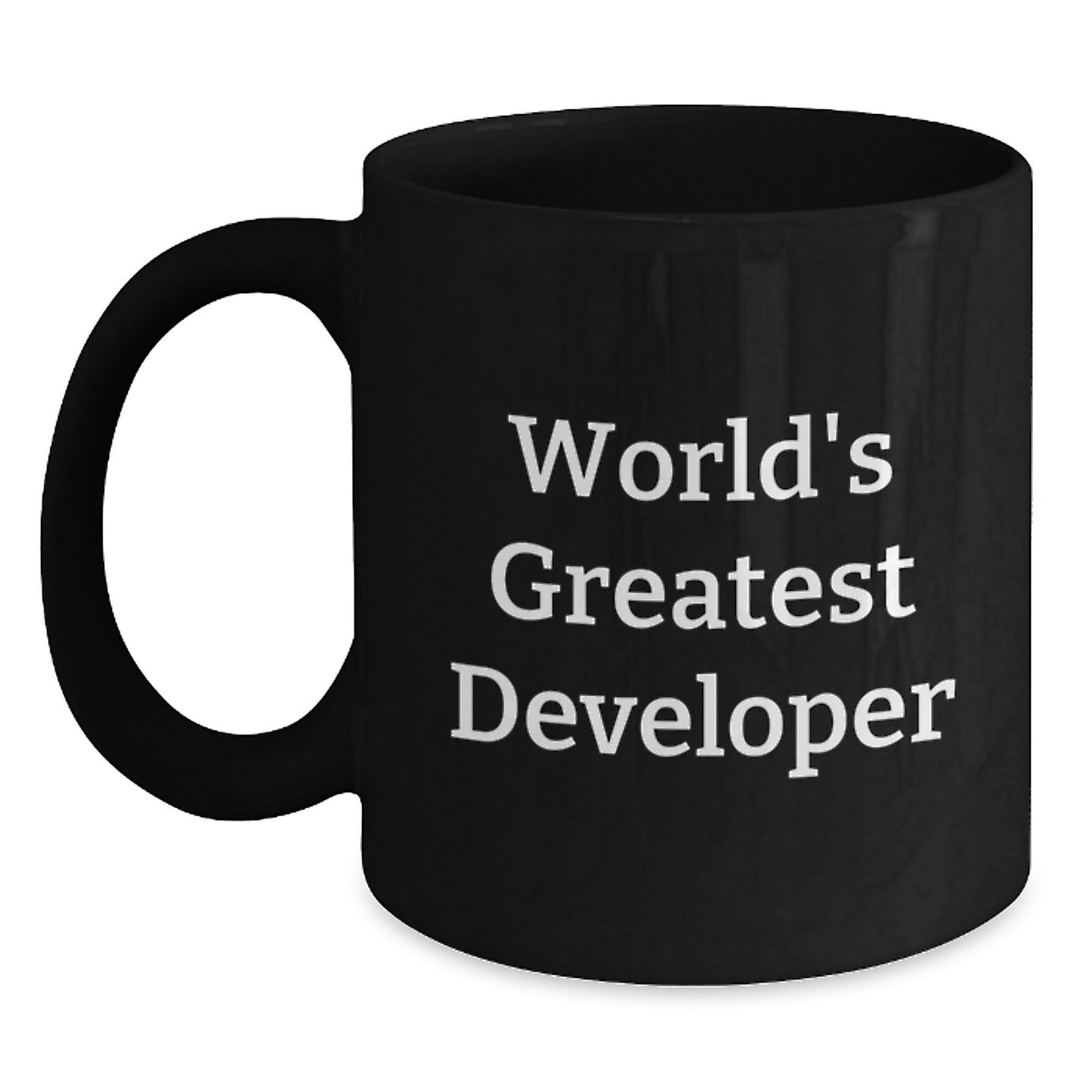 Funny Developer Gifts from Husband for World's Greatest Mom, Unique Black Coffee Mug for Code Lovers, Developer Mother's Day Unique Gifts Idea - Main