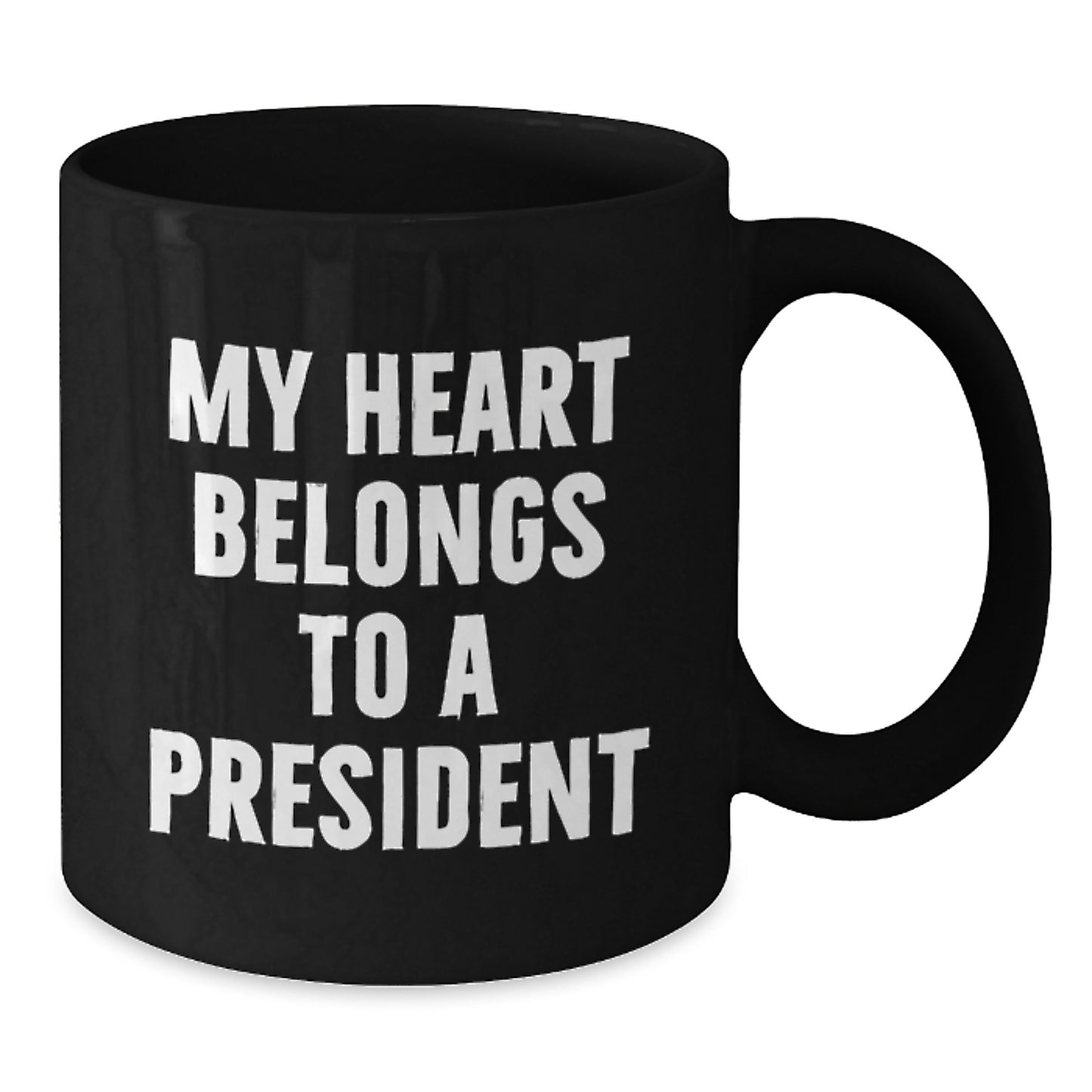 Funny President Gifts for Men, Black Coffee Mug, Unique Christmas Unique Gifts from Friends to Family - Additional
