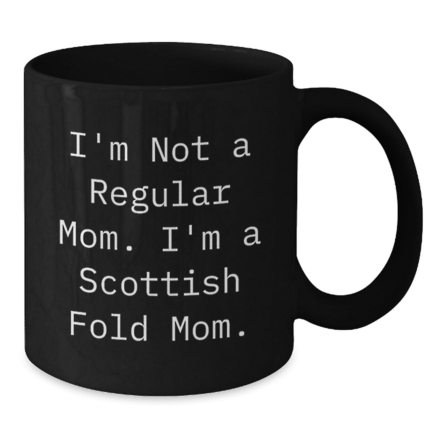 Unique Funny Scottish Fold Cat Mom Gifts from Mom for Christmas Unique - Additional