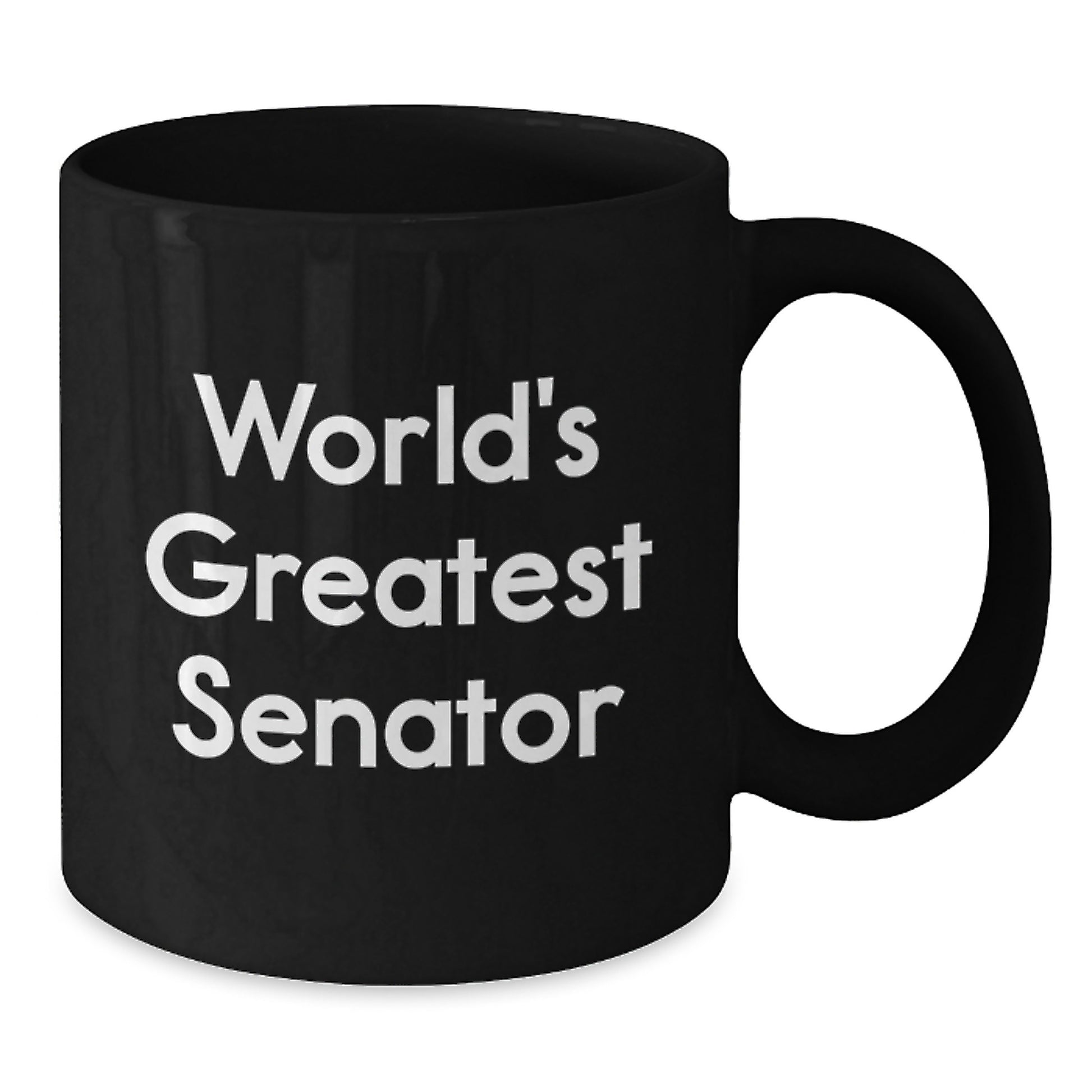 Funny Senator Gifts, Unique Black Coffee Mugs for Senator, Mother's Day Unique Gifts from Men to Senator - Additional
