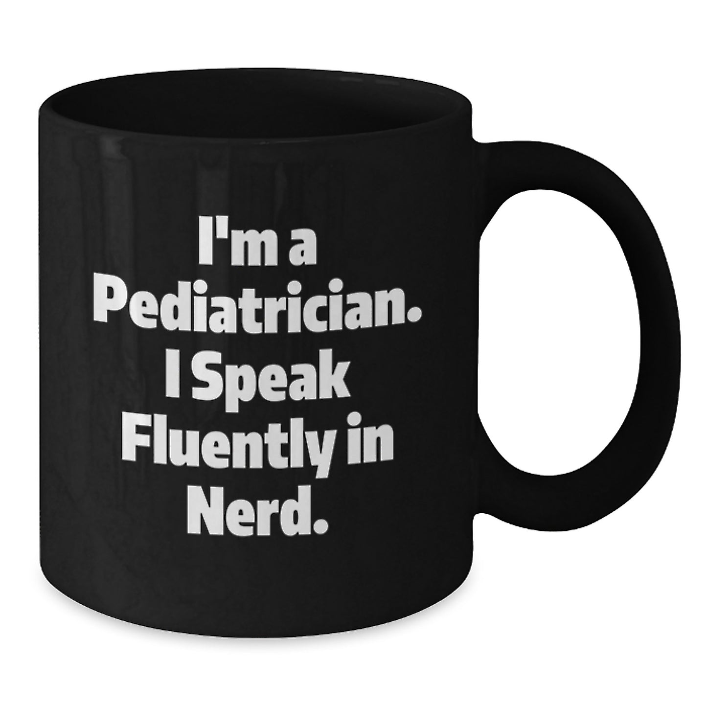 Funny Pediatrician Black Coffee Mug Gifts from Friends for Christmas Unique - Additional