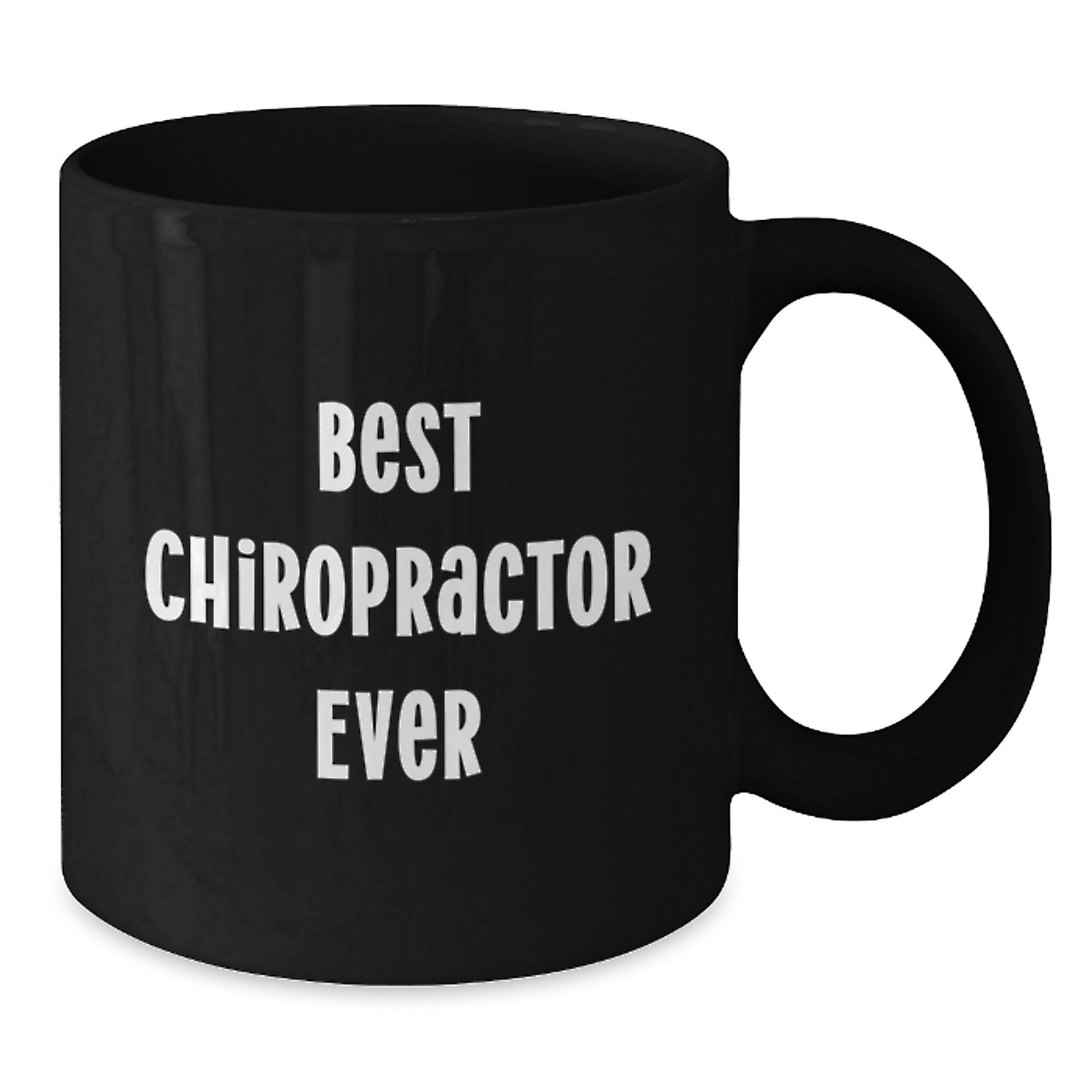 Funny Chiropractor Gifts from Men to Best Chiropractor Ever, Black Coffee Mug, Valentine's Unique Gifts - Additional