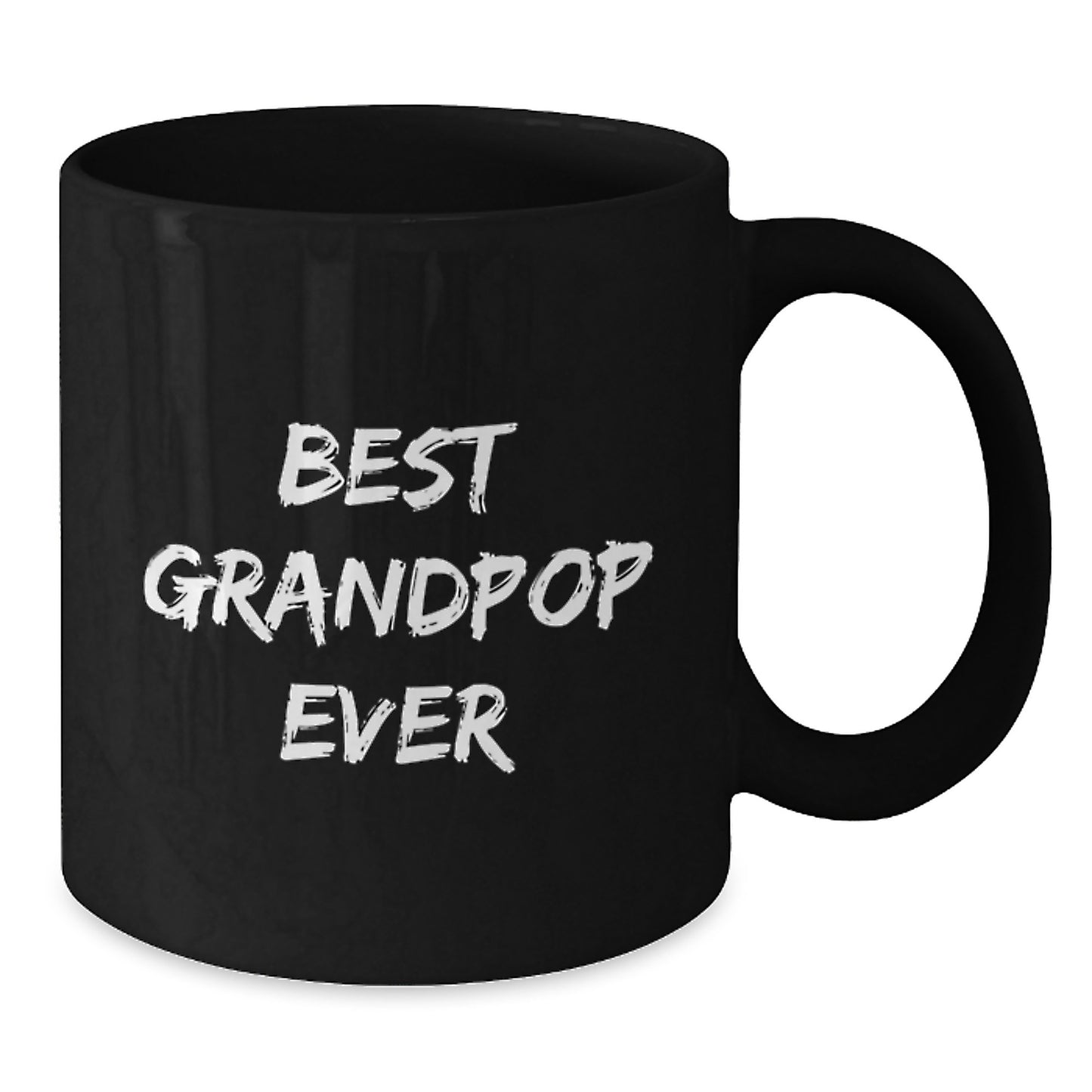 Funny Grandpop Gifts from Men for Him - Best Grandpop Ever Black Coffee Mug, Unique Christmas Ideas - Additional
