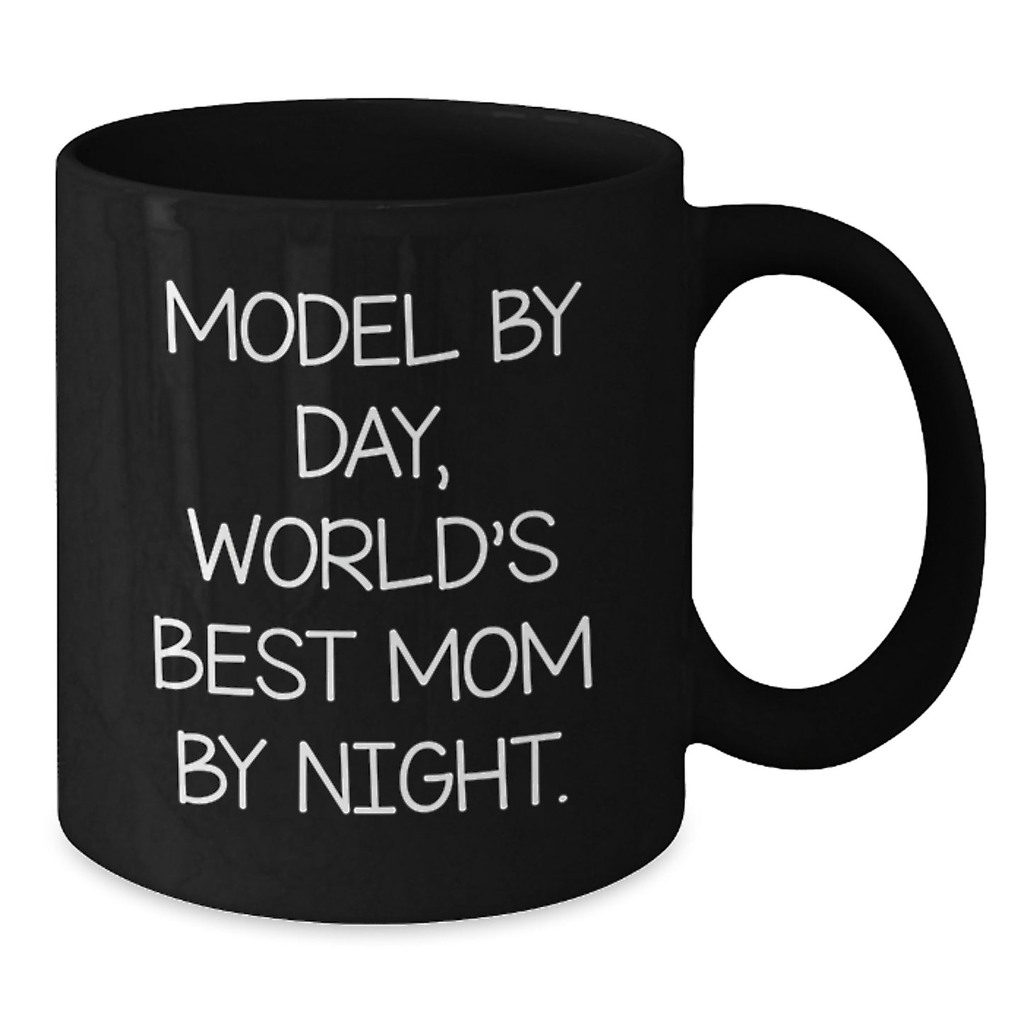Funny Model Gifts, Black Coffee Mug for Model Enthusiasts - Valentine's Unique Gifts from Family to Friends - Additional
