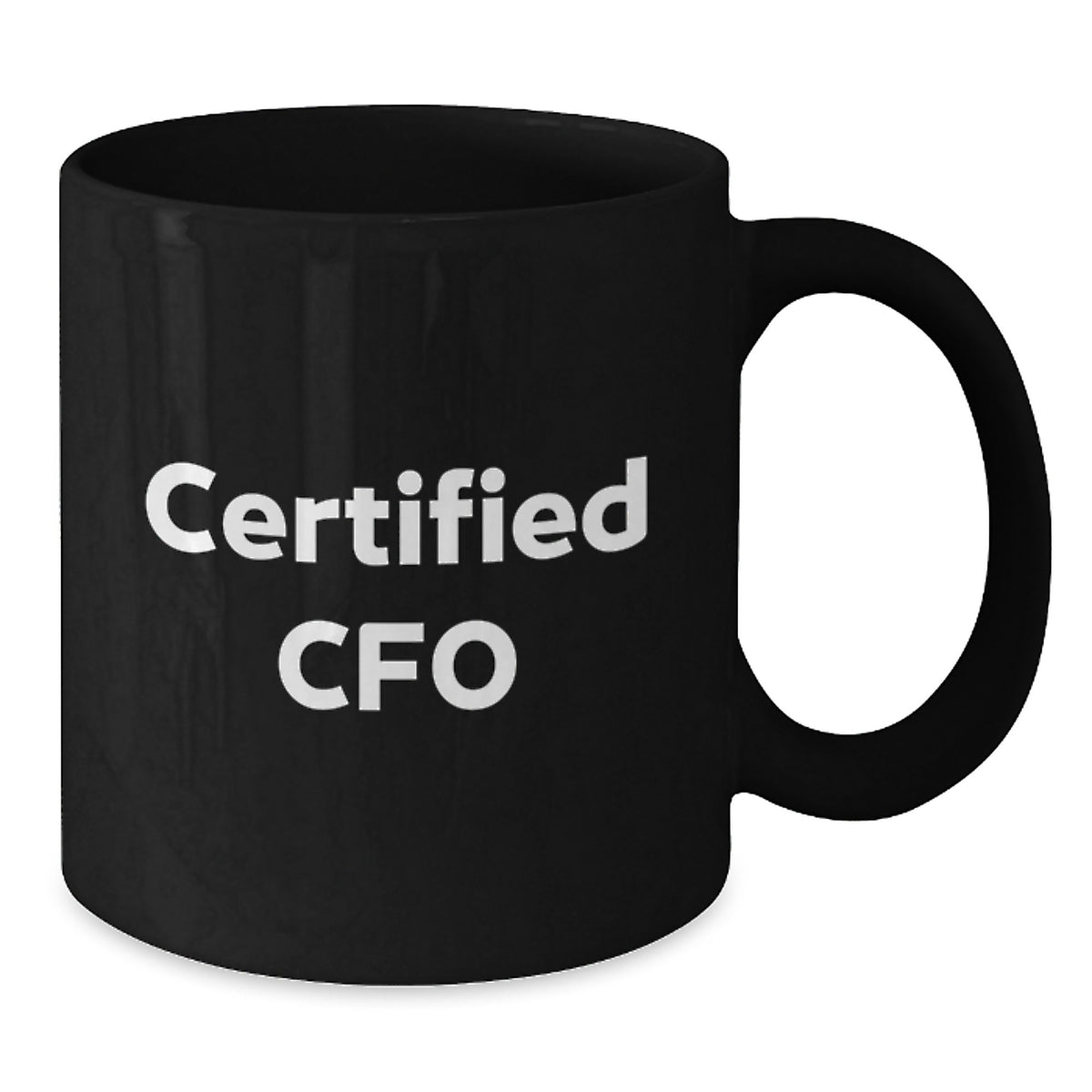 Funny Quotes Gifts from Friends and Family for CFO, Black Coffee Mug with Inspirational Sayings, Christmas Unique - Additional