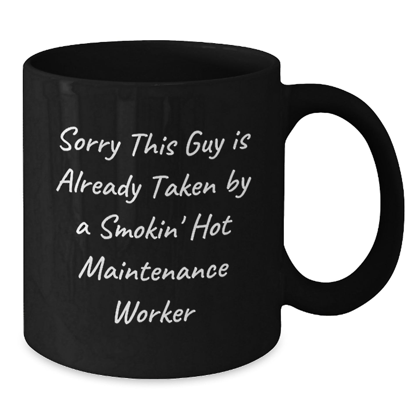 Funny Gifts for Maintenance Workers, Black Coffee Mugs, Maintenance Worker Mug, Gifts from Friends for Maintenance Worker, Christmas Unique Gifts - Additional
