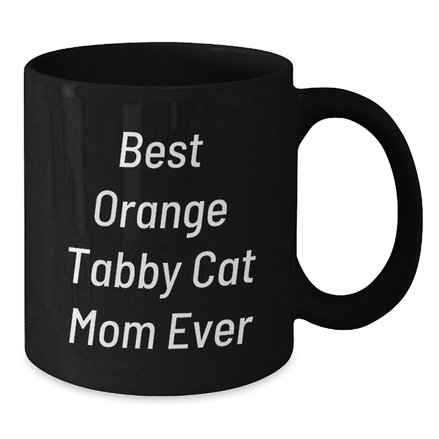 Funny Orange Tabby Cat Mom Gifts from Friends and Family for Birthday Unique Mugs - Additional