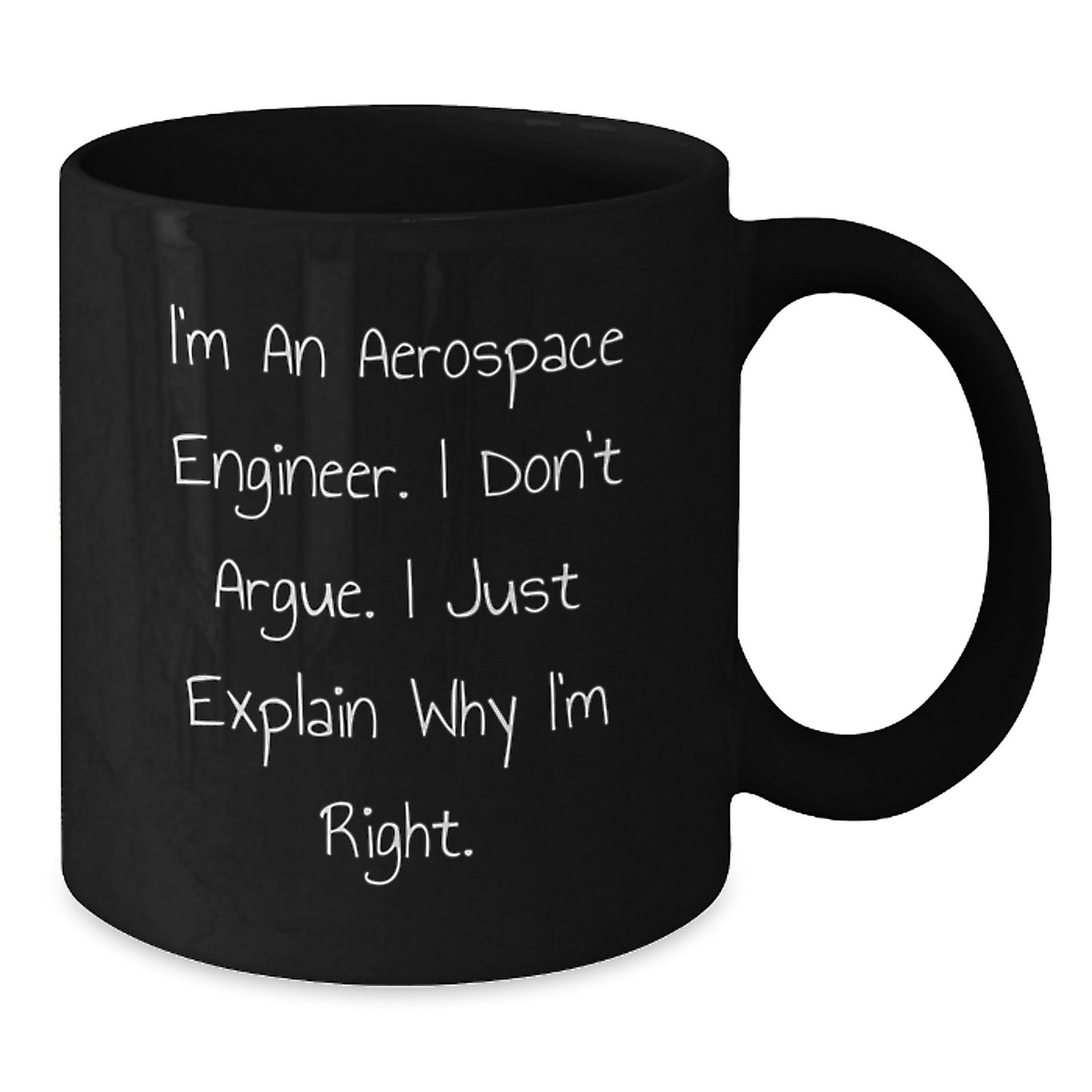 Funny Aerospace Engineer Gifts for Men - Gift from Dad, Husband, or Friend - Unique Valentine's Unique Gifts for Aerospace Engineer Coffee Lover - Additional