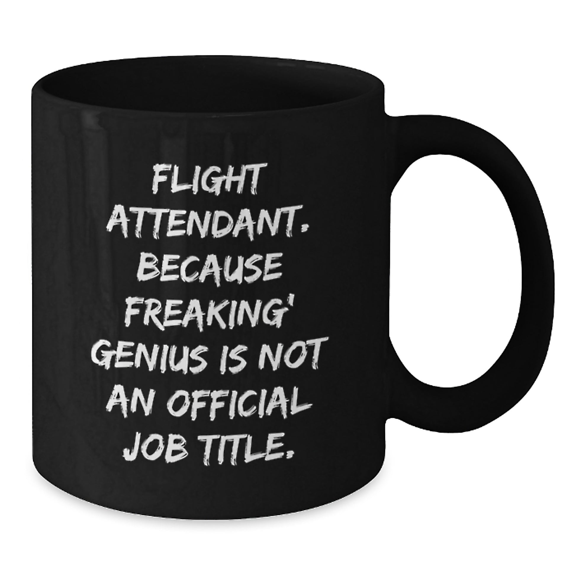 Flight Attendant Gifts from Friends, Unique Black Coffee Mugs for Flight Attendant Women on Mother's Day, Funny Quote Mugs - Additional