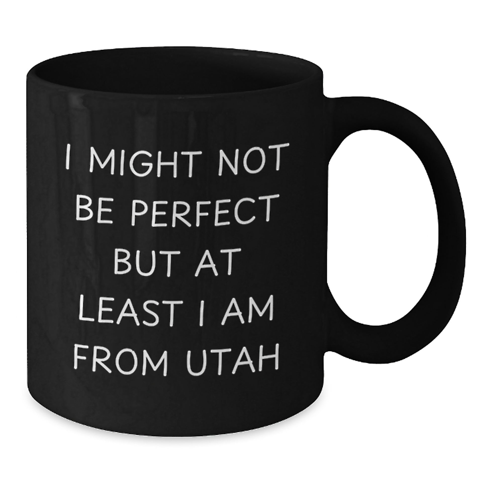 Utah Proud Black Coffee Mug, Funny Quote Gifts from Friends to Family, Graduation Unique Gifts for Utah Men Women - Additional