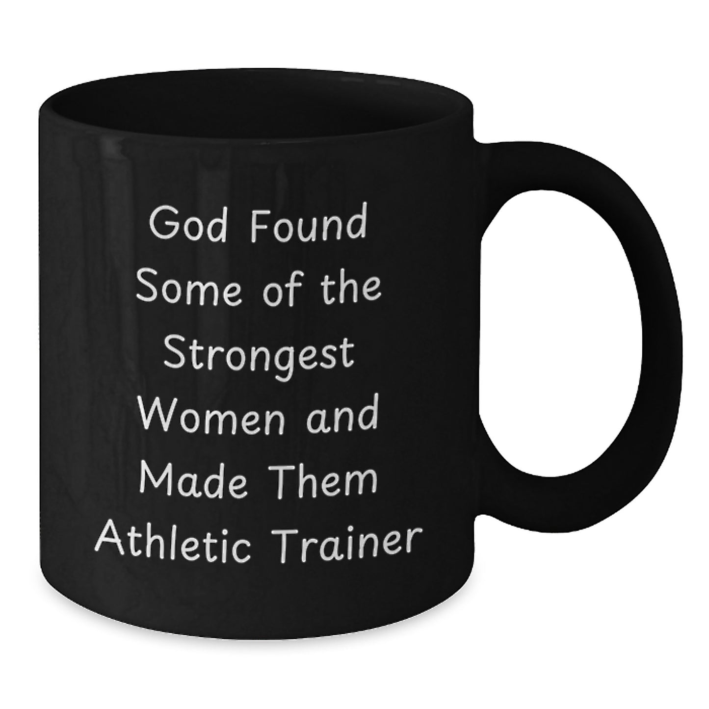Funny Gifts from Women to Men - Inspirational Athletic Trainer Quotes on Black Coffee Mug, Christmas Unique Gifts for Friends, Family, Coworkers, and Athletic Trainers - Additional