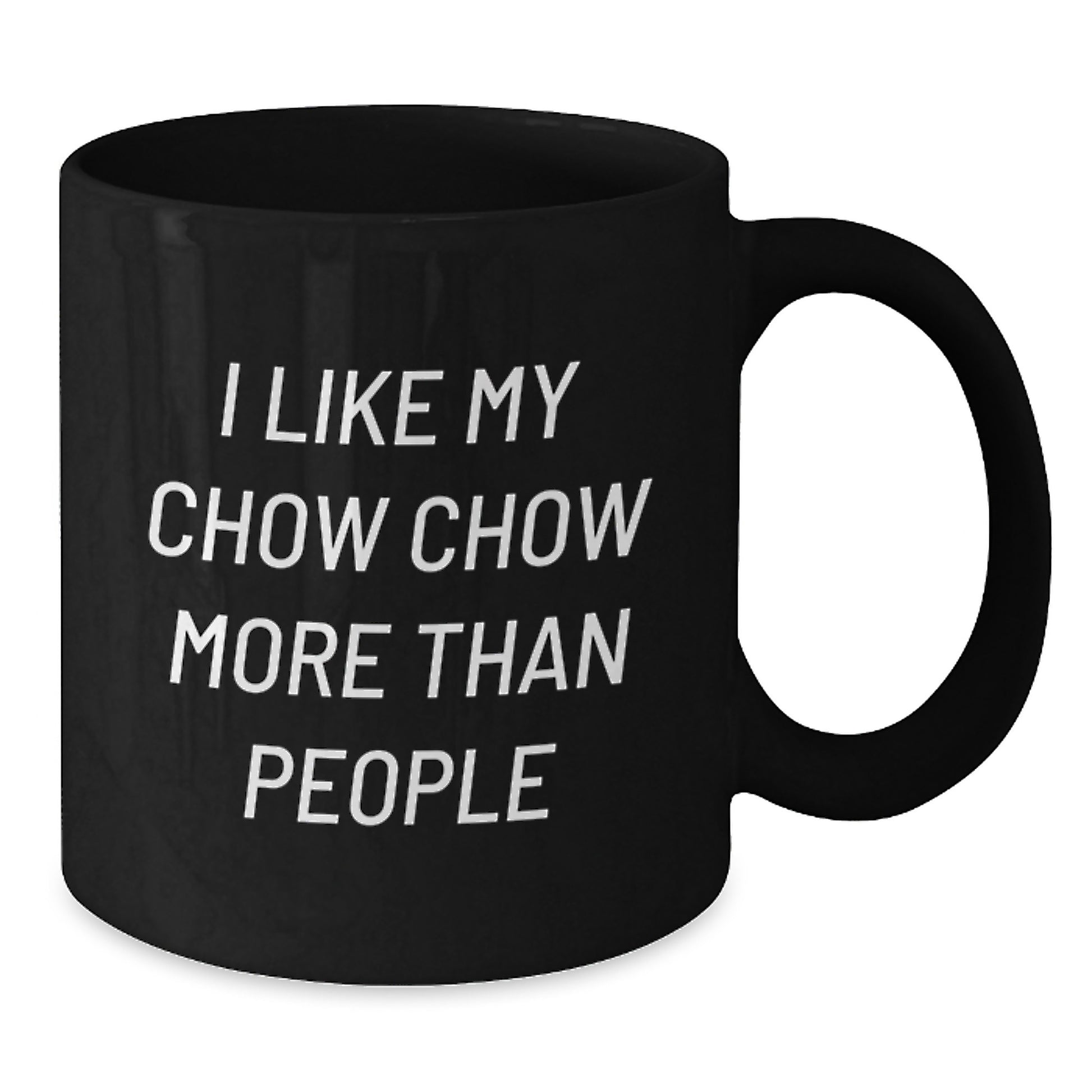 Funny Chow Chow Dog Black Coffee Mugs, Gifts from Family for Chow Chow Dog Lovers on Birthday Unique Gifts - Additional