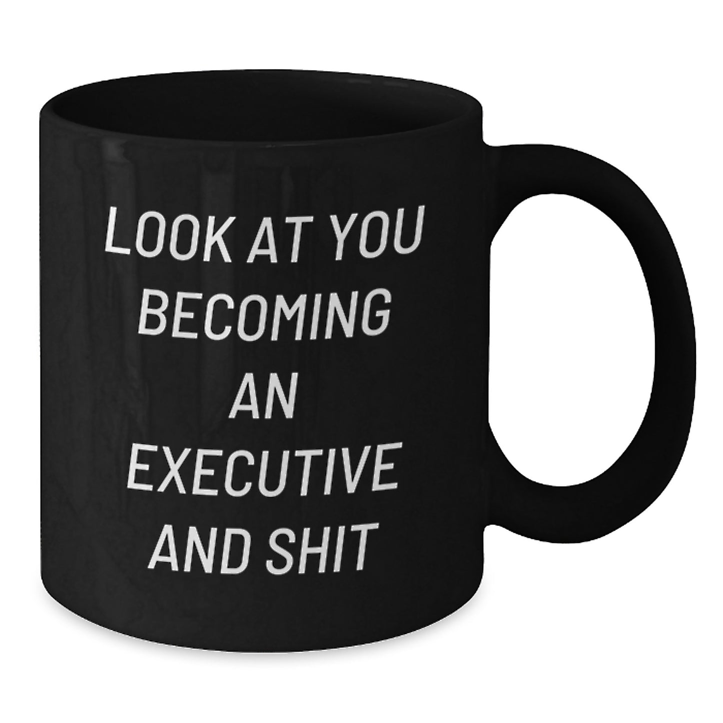 Executive Black Coffee Mugs Funny Sarcasm Quote Gifts from Friends for Executive Graduation - Additional