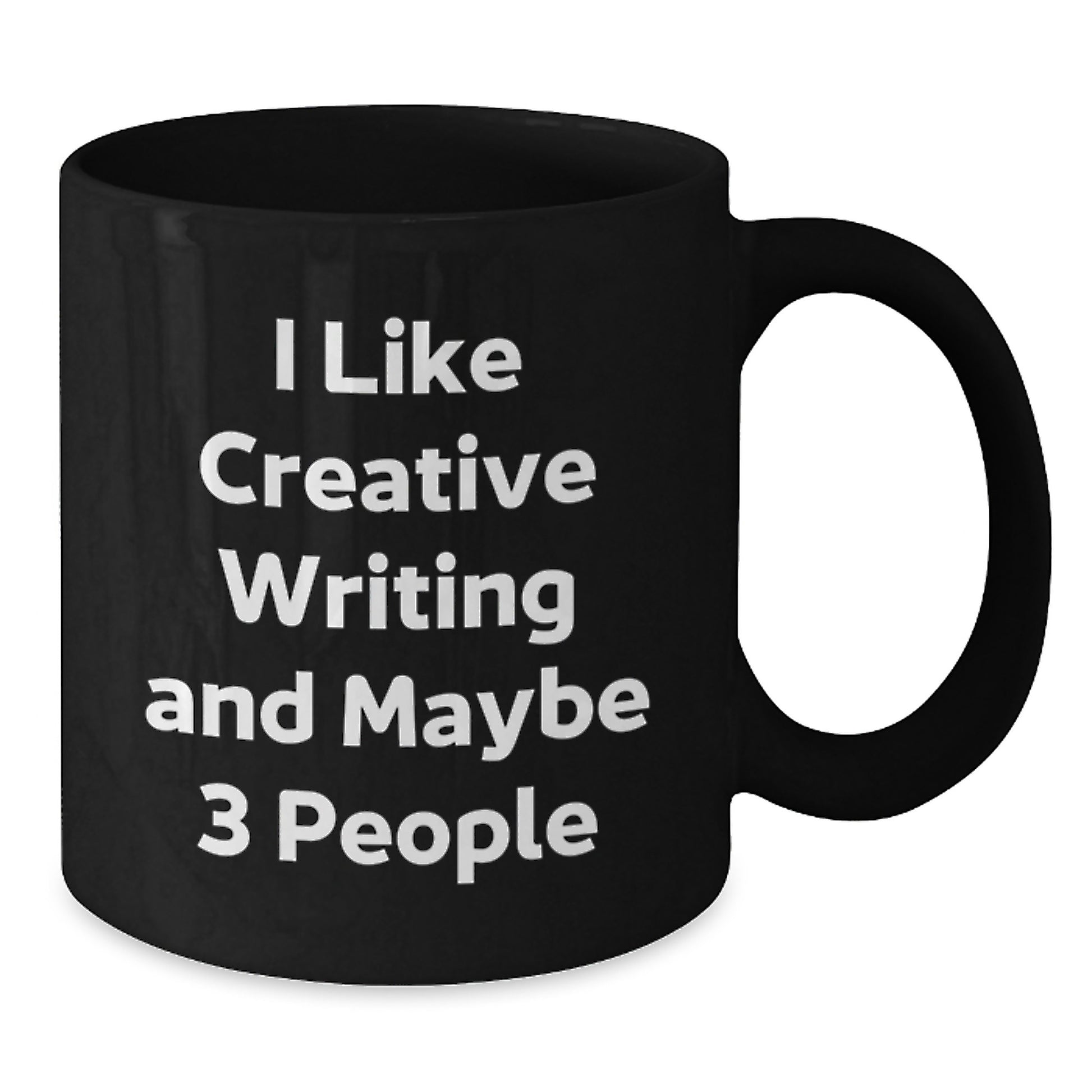 Creative Writing Inspiration Funny Quote Black Coffee Mug Gifts for Graduation from Friends - Additional