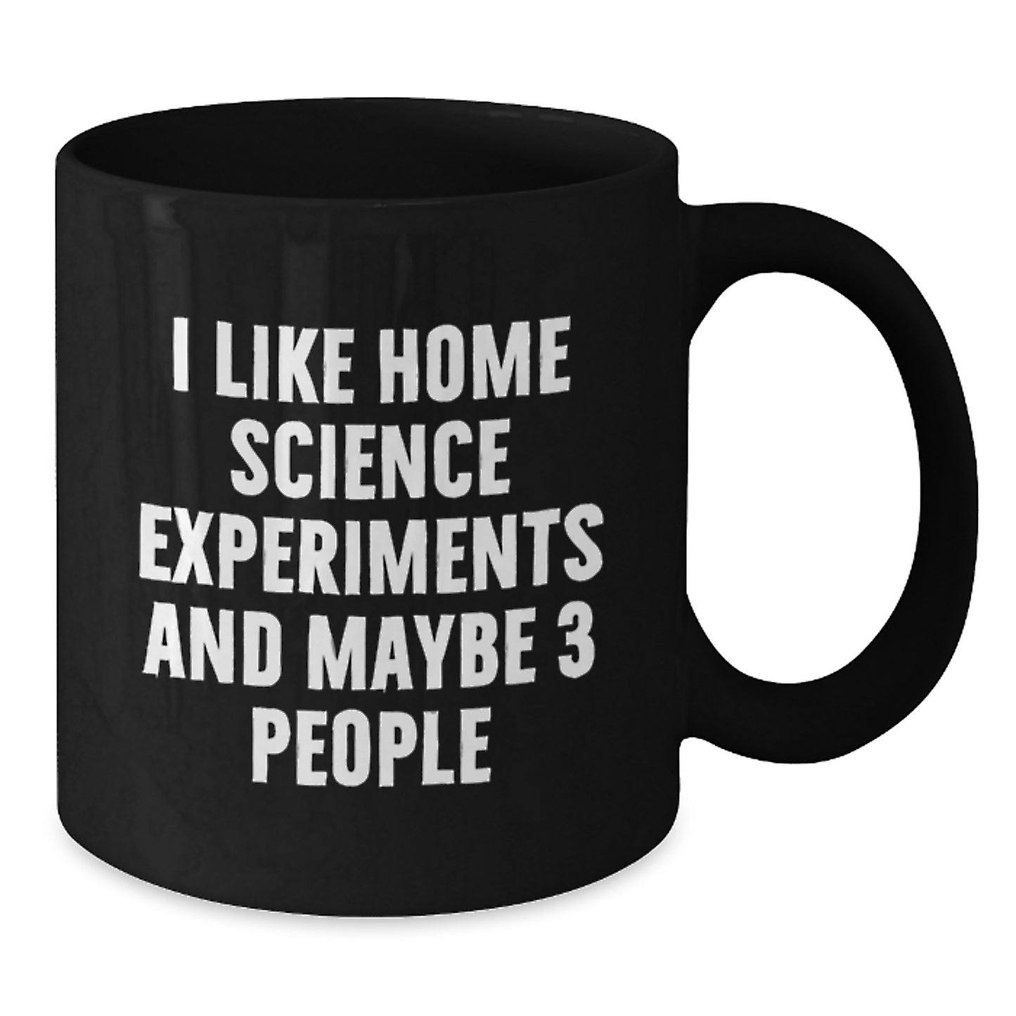 Funny Home Science Experiments Gifts for Men from Friends - Black Coffee Mug, Home Science Experiments Inspirational Quote, Unique Graduation Mugs for Home Science Experiments Enthusiasts - Additional
