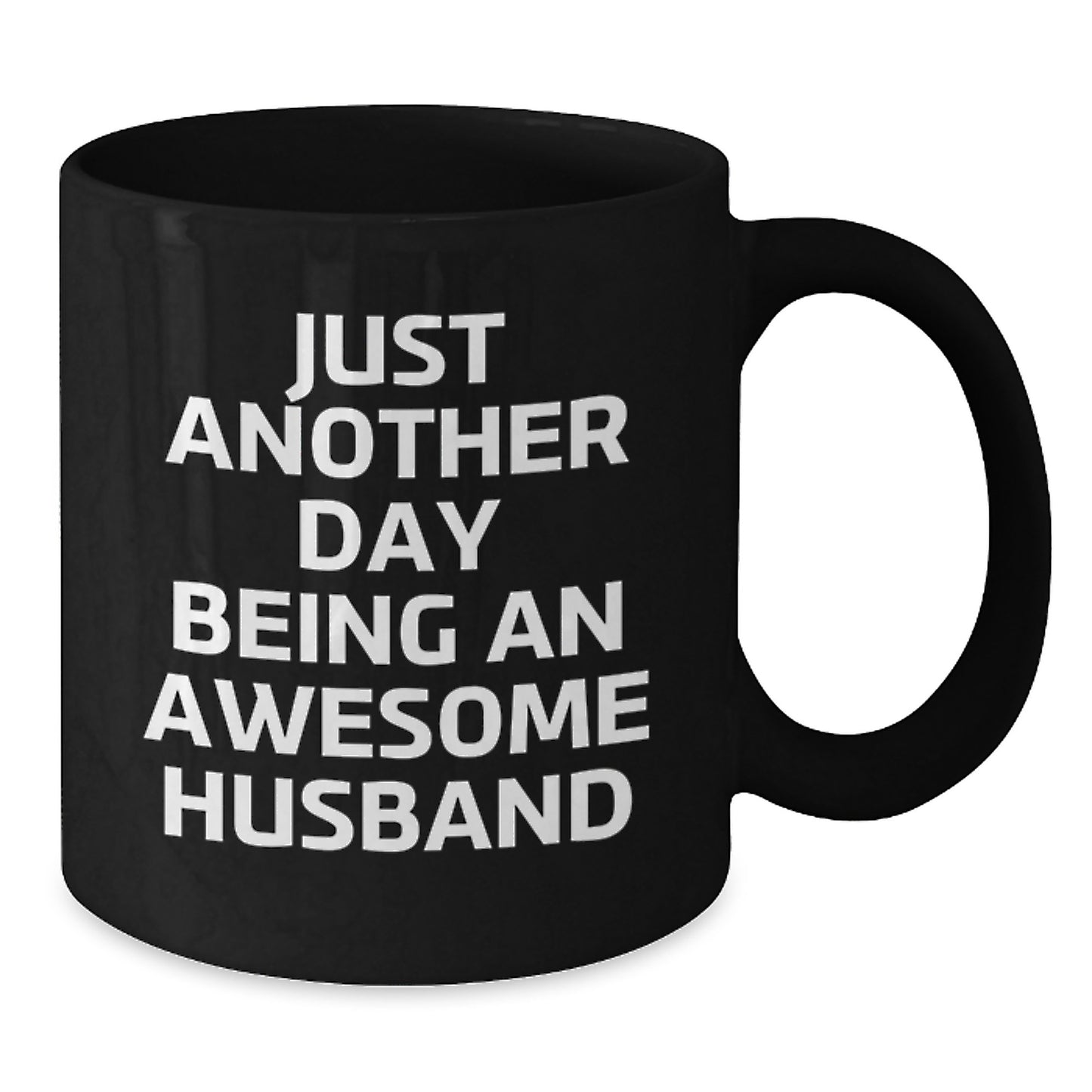Gifts from Men for Husband, Funny Husband Black Coffee Mug, Valentine's Unique Gifts - Additional