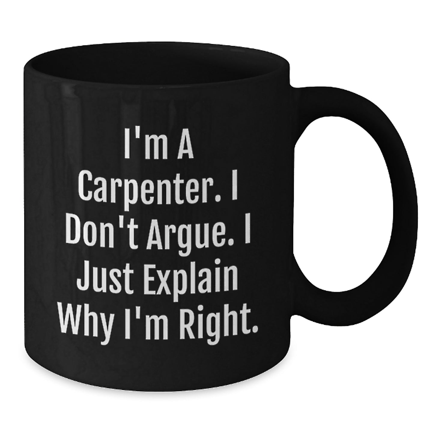 Funny Carpenter Black Coffee Mugs Gifts from Mom to Son for Graduation Unique Gifts - Additional