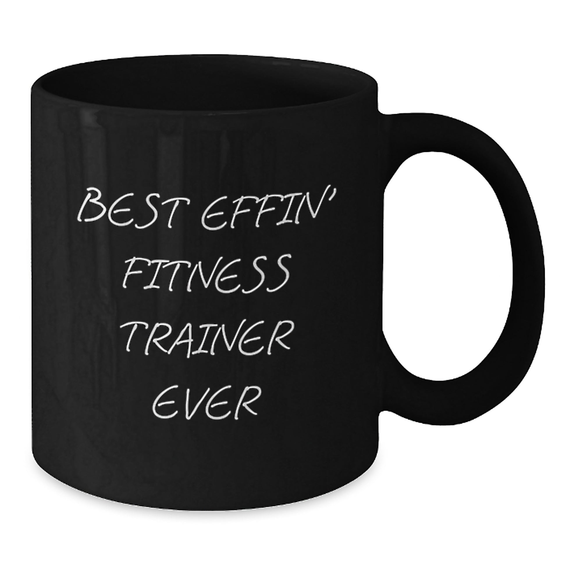 Fitness Trainer Gifts for Men Funny Black Coffee Mug from Friends Unique Graduation - Additional