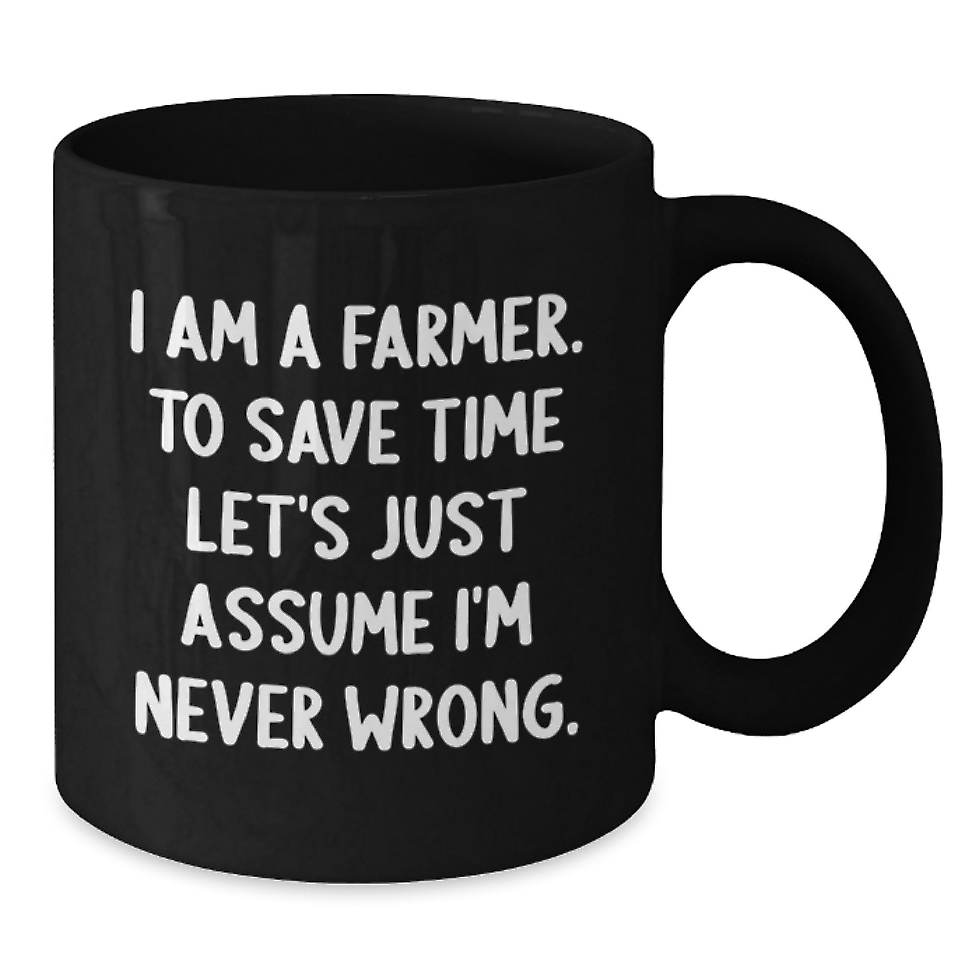 Funny Farmer Black Coffee Mug Gifts from Men to Farmers for Valentine's Unique Mugs - Additional
