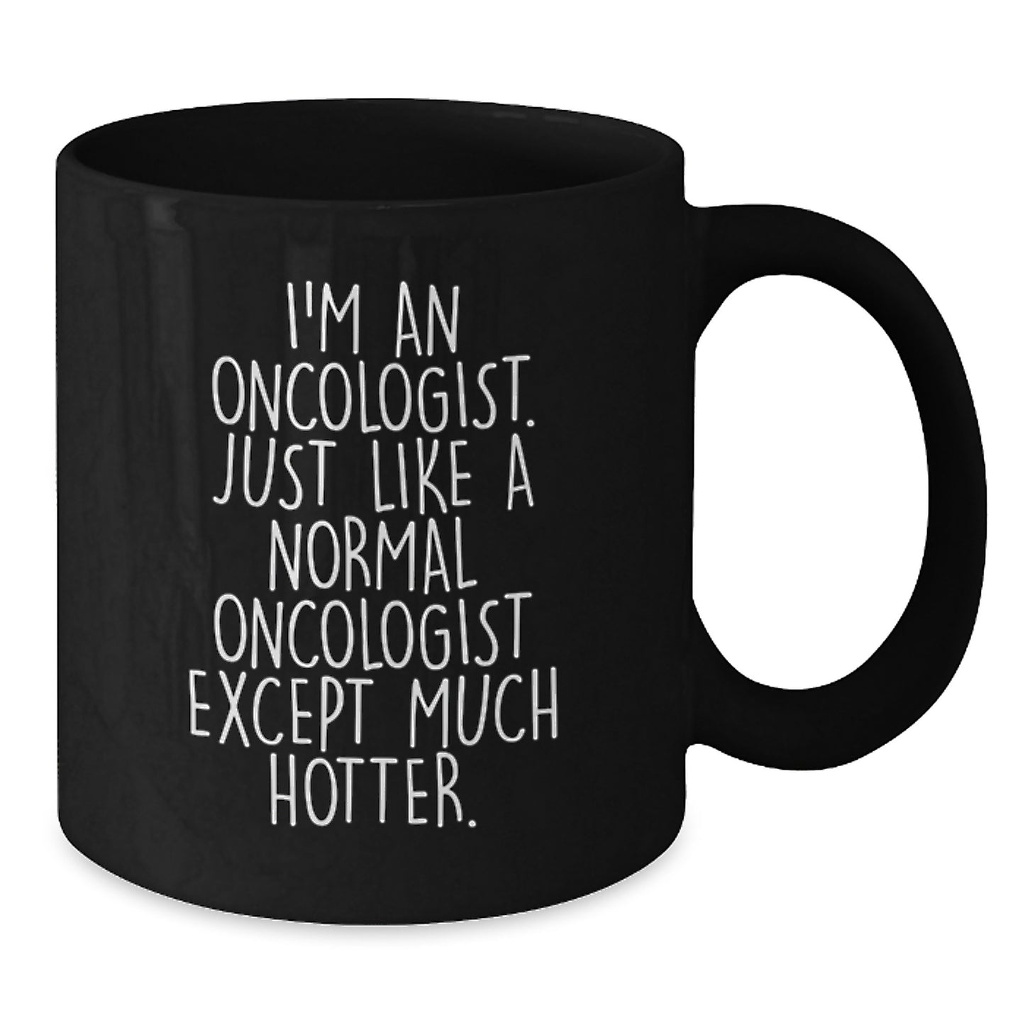 Funny Oncologist Black Coffee Mugs - Gifts from Family for Oncologist Dad on Father's Day Unique - Additional