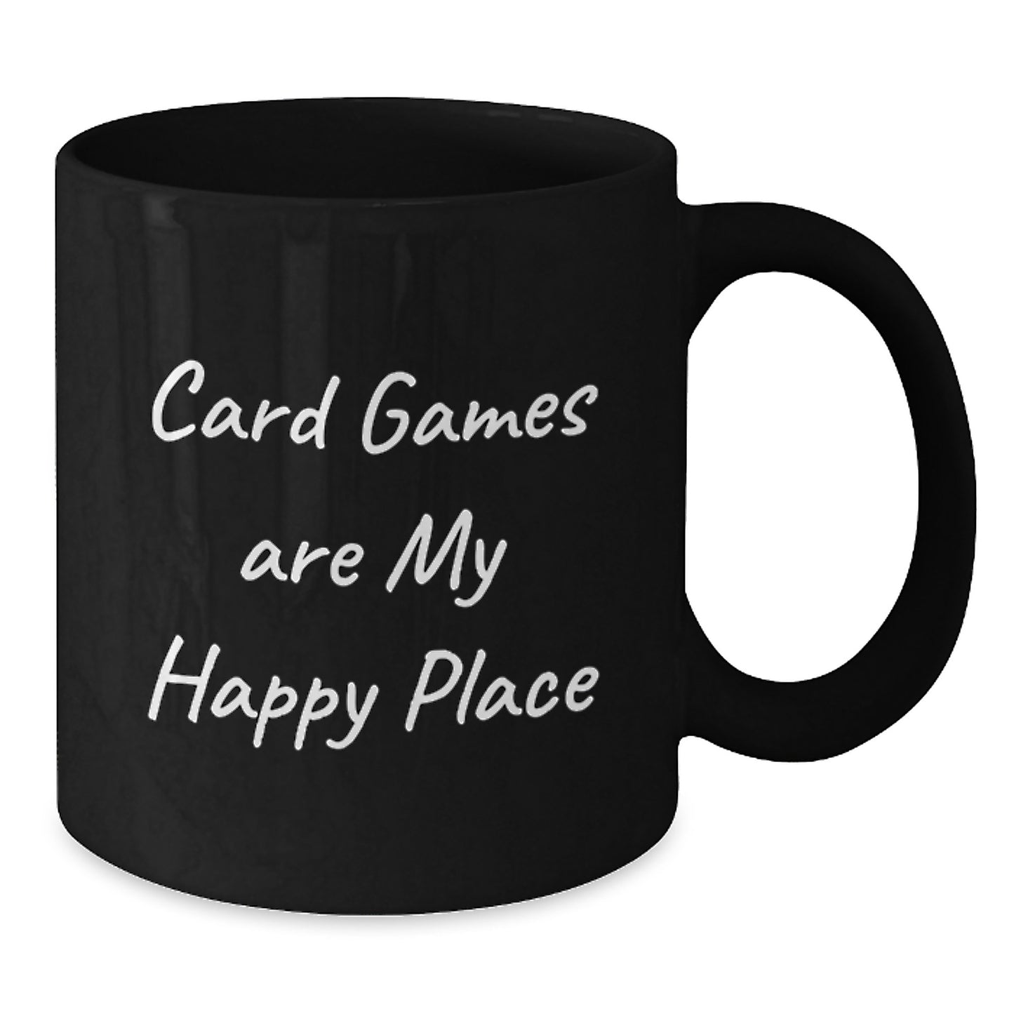 Funny Card Games Quotes for Dad Black Coffee Mug Gifts from Family - Additional