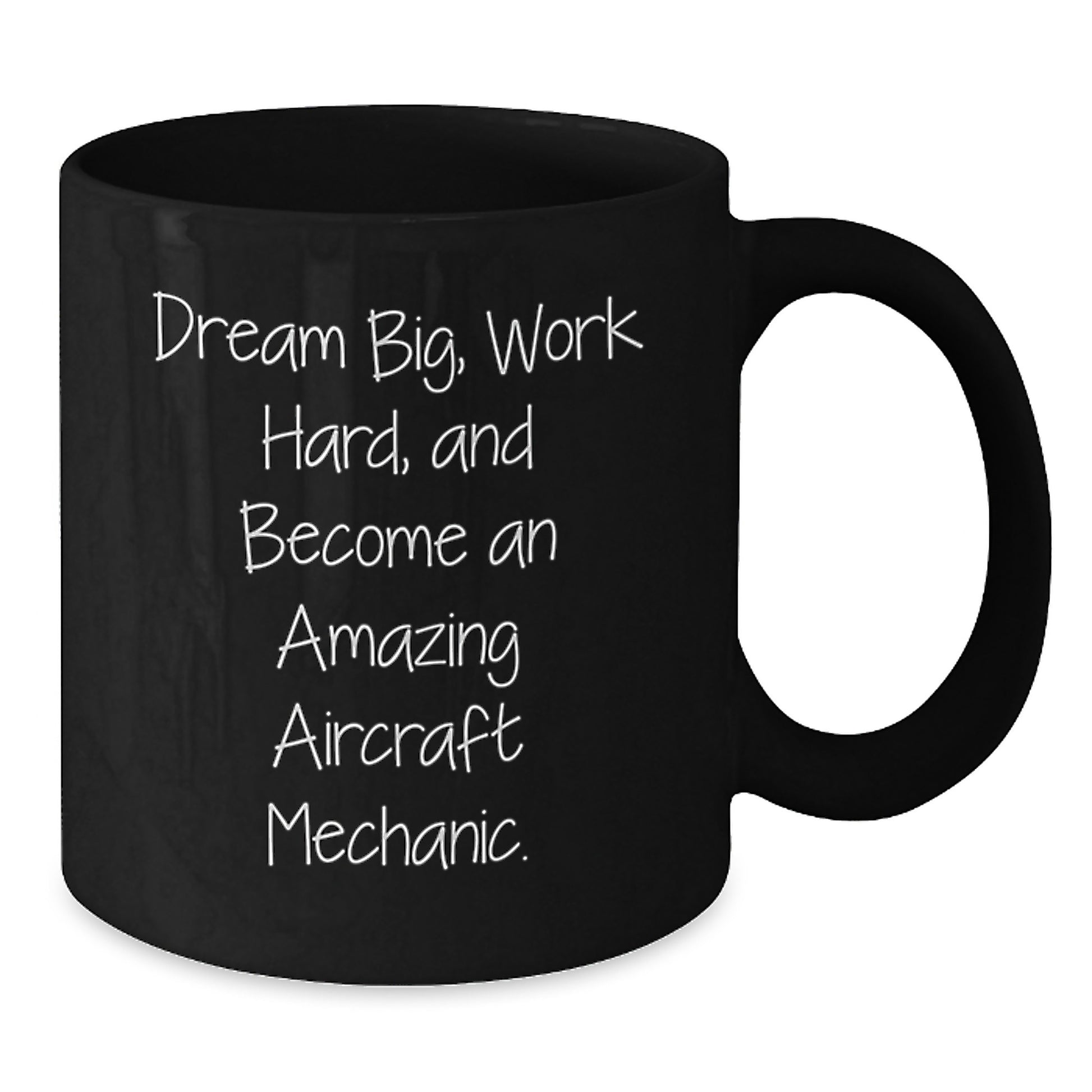 Aircraft Mechanic Funny Quote Gifts from Men to Friends, Unique Black Coffee Mugs for Men, Inspirational Aircraft Mechanic Christmas Unique Gifts, Ceramic Mug with Funny Quote - Additional