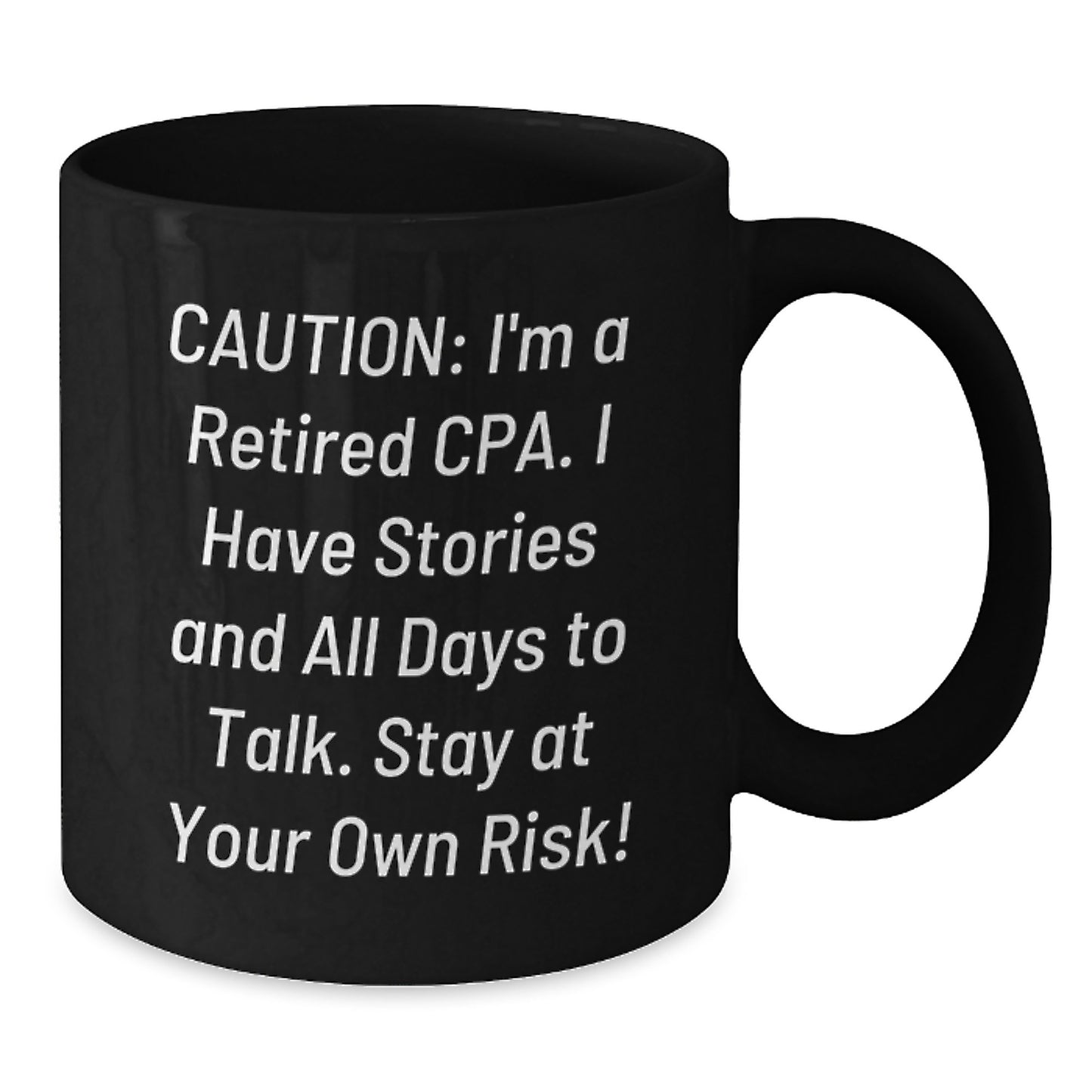Funny CPA Gifts for Men, Christmas Unique Mugs with CPA Quote, Black Coffee Mug Gifts from Friends to Family - Additional