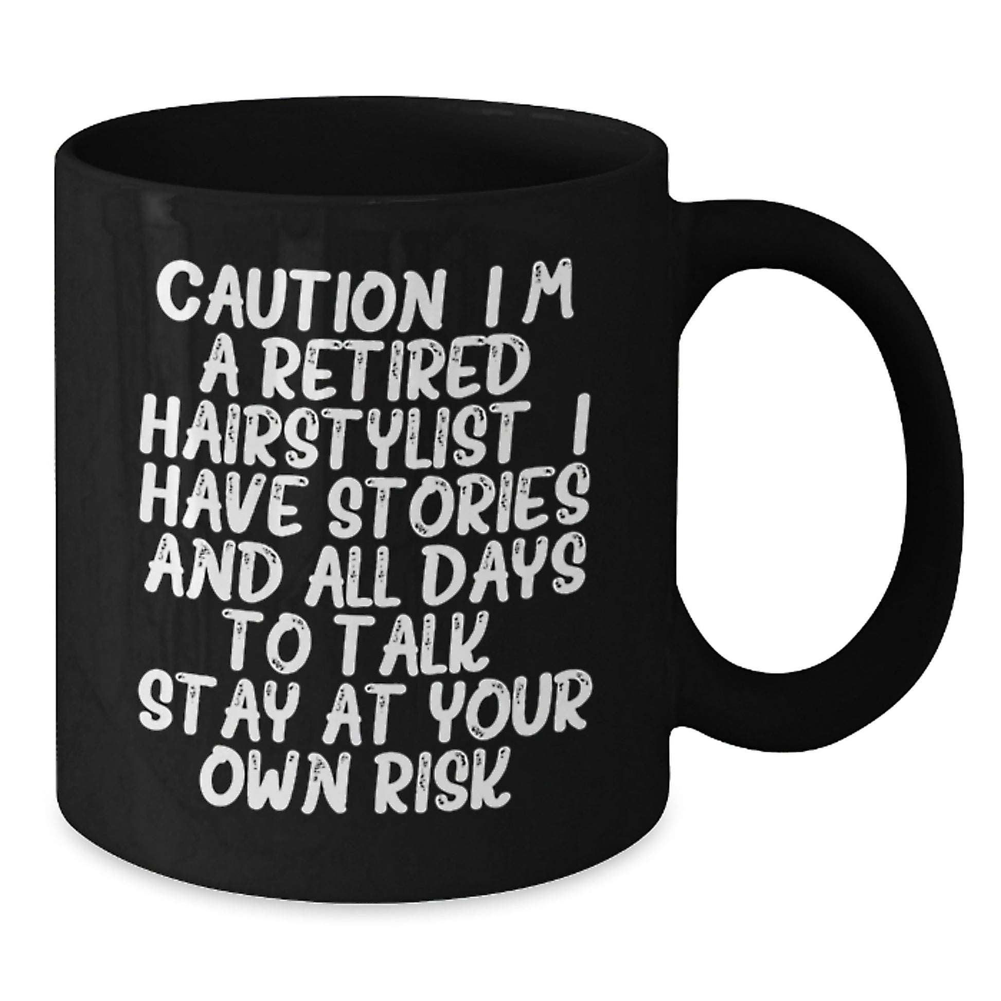 Hairstylist Humor Funny Black Coffee Mug Gifts from Family for Christmas Unique - Additional