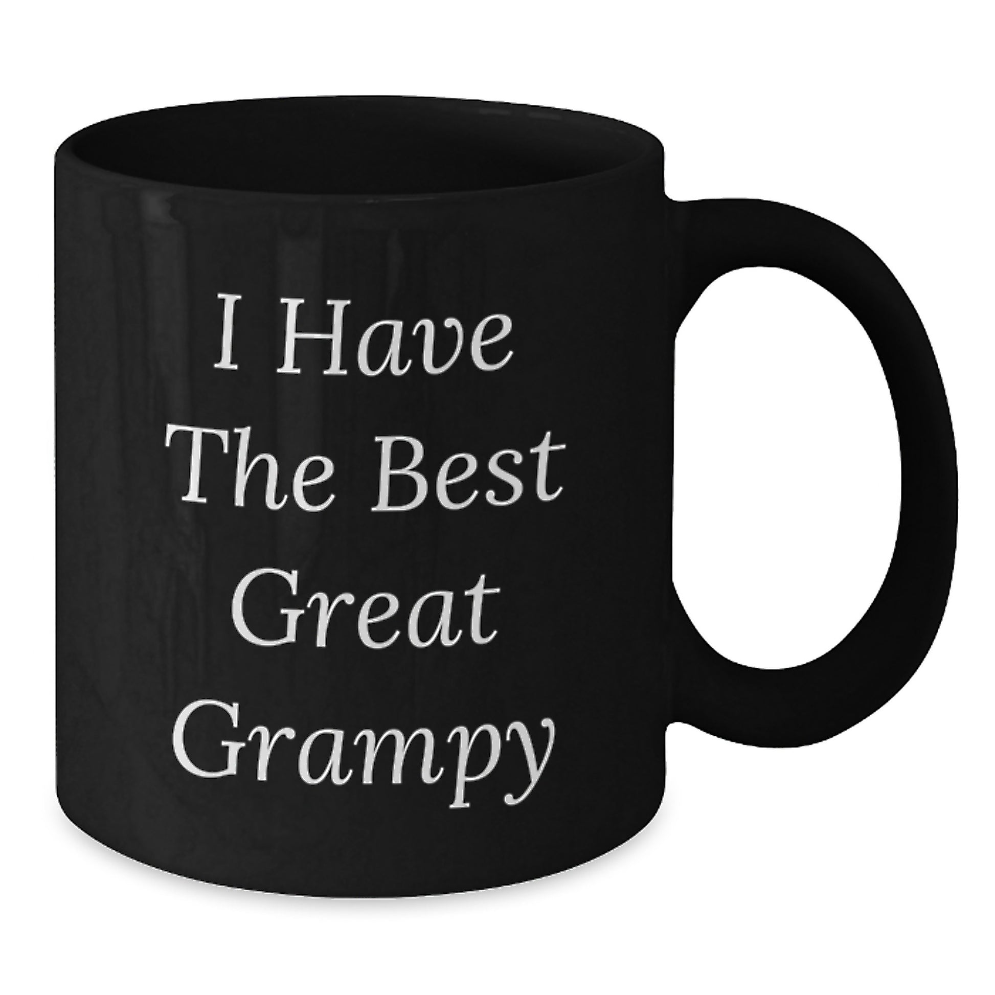 Funny Grampy Gifts, Great Birthday Unique Gifts for Grampy, Black Coffee Mug from Family - Additional