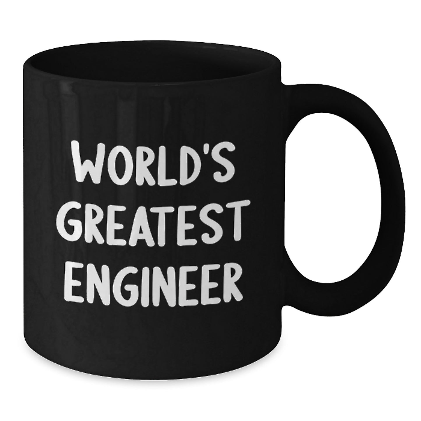 Funny Engineer Gifts from Men to World's Greatest Engineer Black Coffee Mug for Mother's Day Unique Presents - Additional