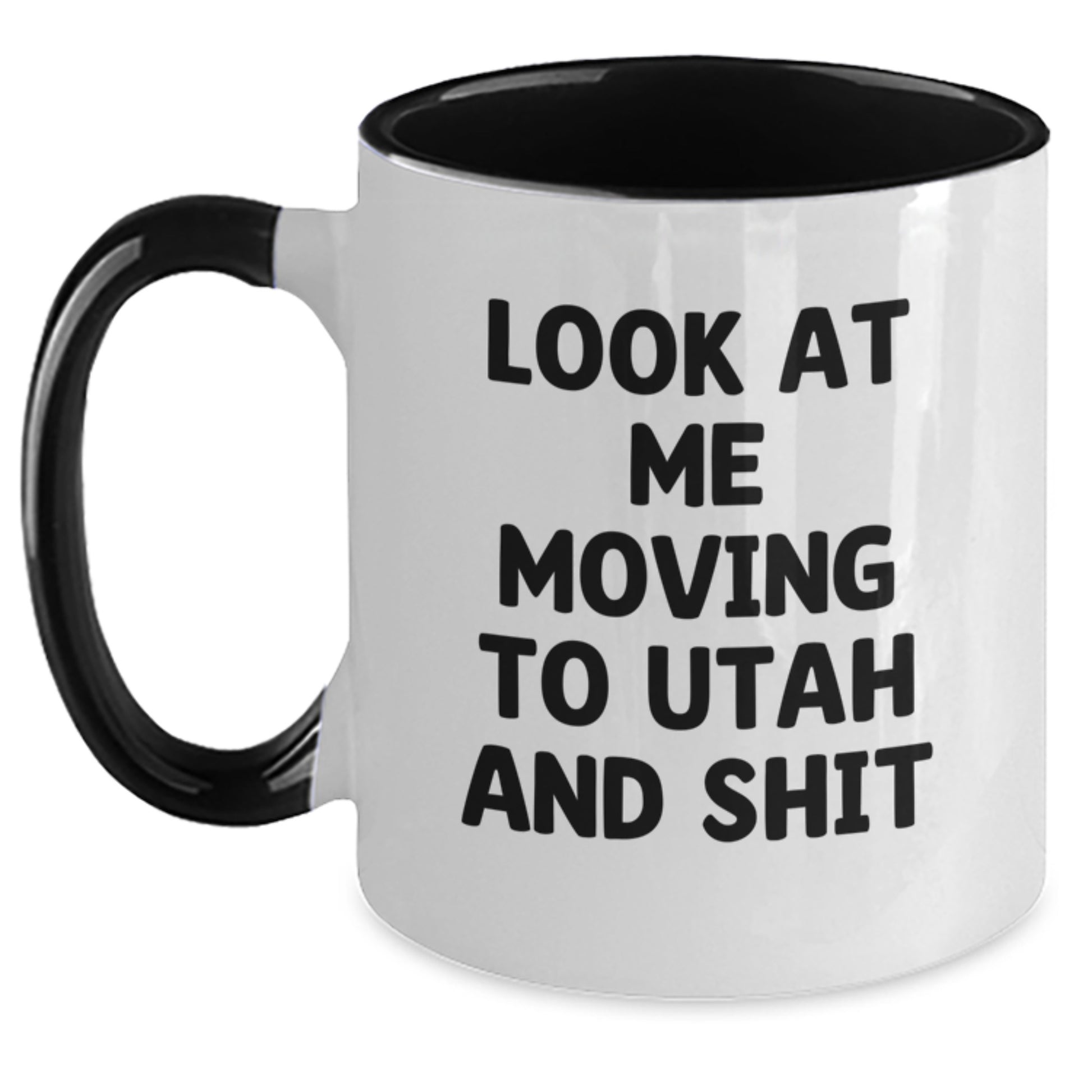 Utah Love Gifts from Friends to Family, Funny Two Tone Coffee Mugs for Men and Women on Valentine's - Main