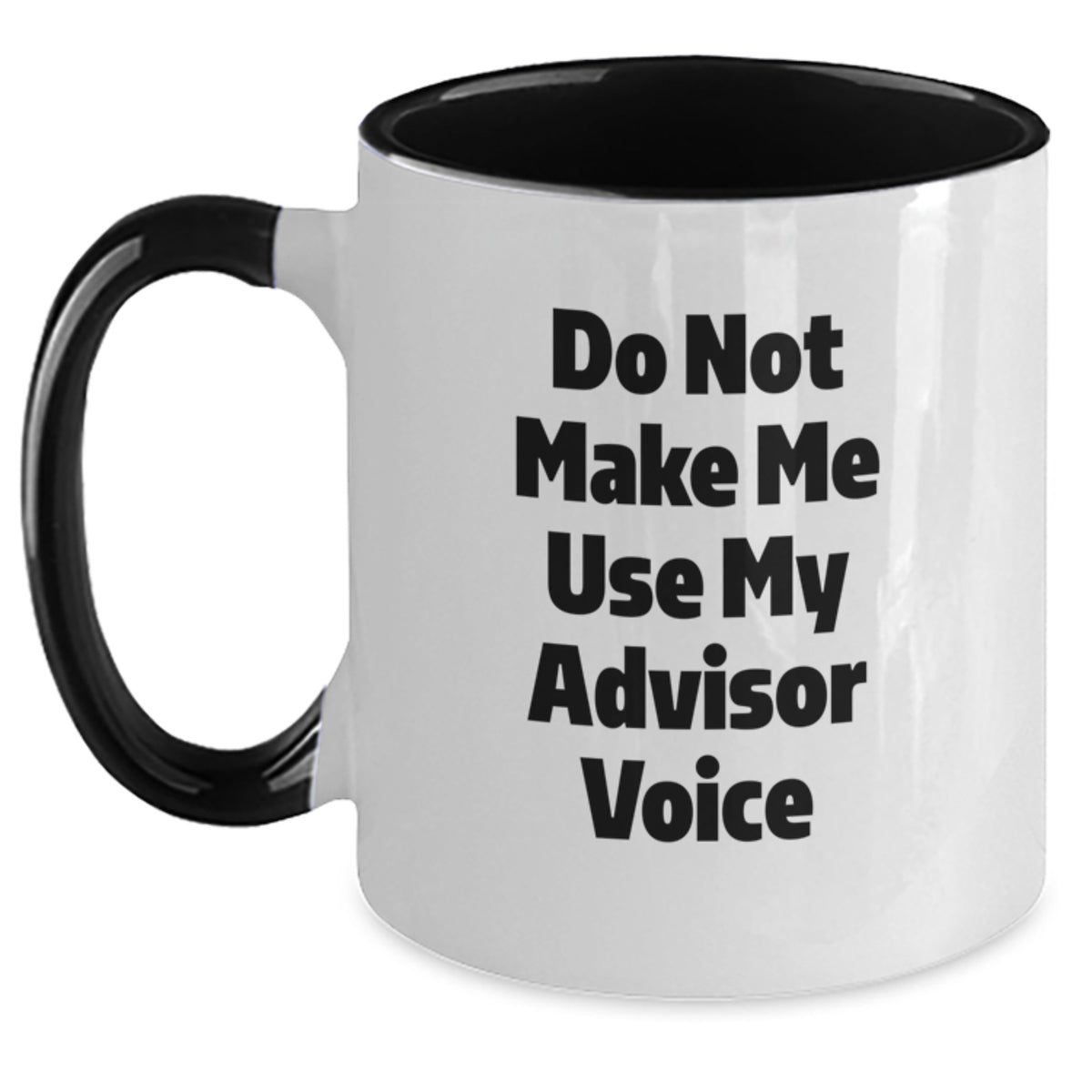 Funny Two Tone Coffee Mugs Gifts from Men, Women, Friends, Coworkers, Family to Advisor, Men, Women, Friends, Coworkers, Family for Mother's Day Unique Gifts - Main