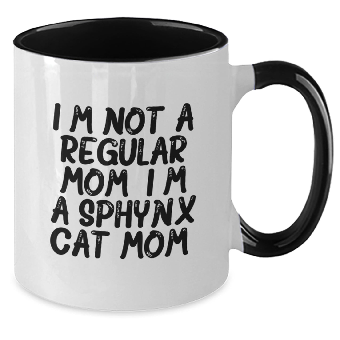 Sphynx Cat Mom Gifts Funny Two Tone Coffee Mugs for Graduation - Gifts from Mom to Sphynx Cat Lover, Sphynx Cat Mom Unique Gifts - Additional