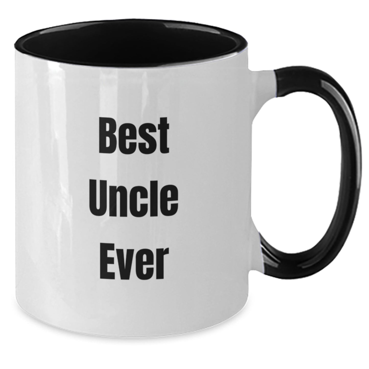 Funny Uncle Gifts Christmas Unique Mugs from Men, Gifts for Uncle, Two Tone Coffee Mug with Best Uncle Ever Quote - Additional