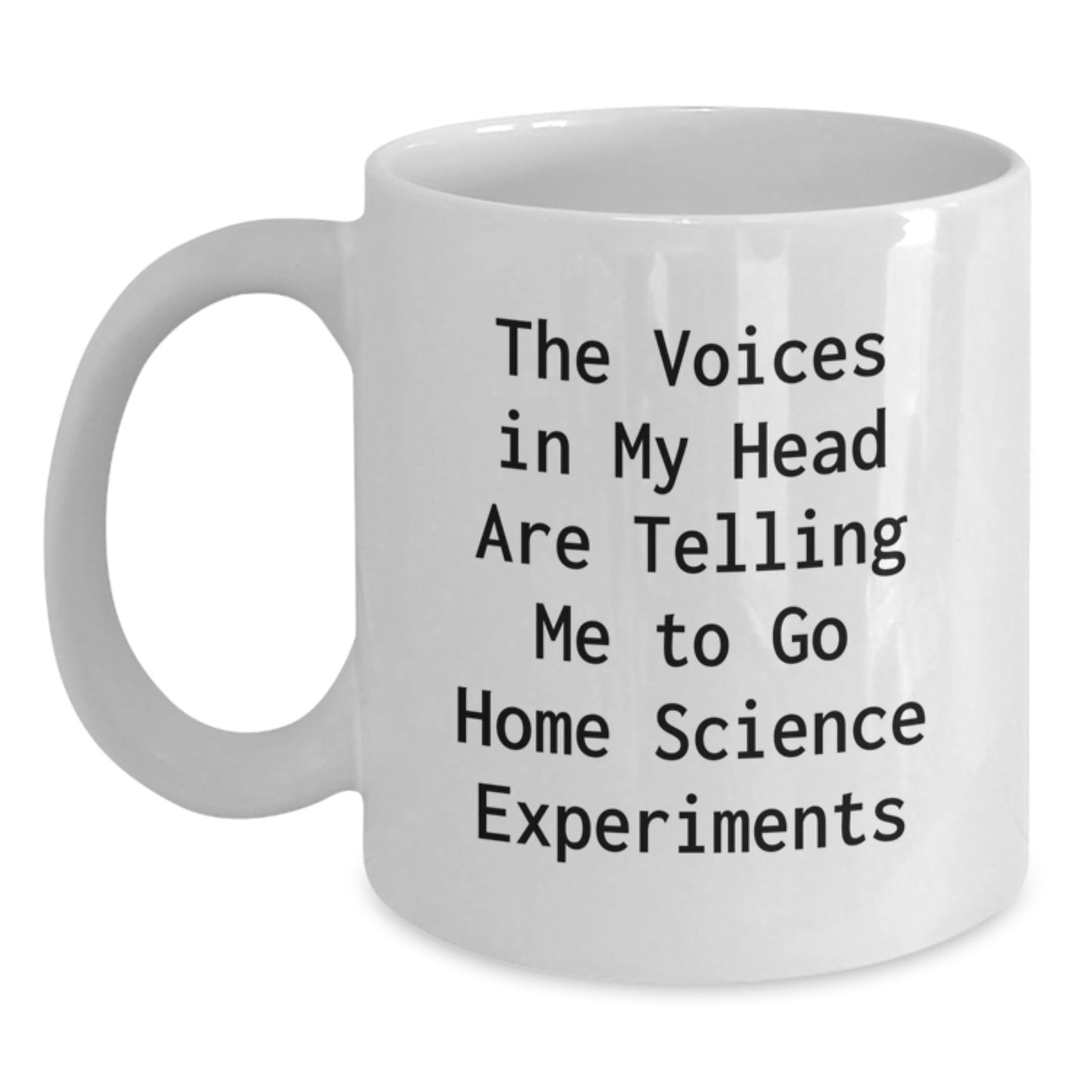 Funny Home Science Experiments White Coffee Mug Gifts from Family, Friends, or Coworkers for Men, Women, and Home Science Experiments Enthusiasts, Christmas Unique Gift - Main
