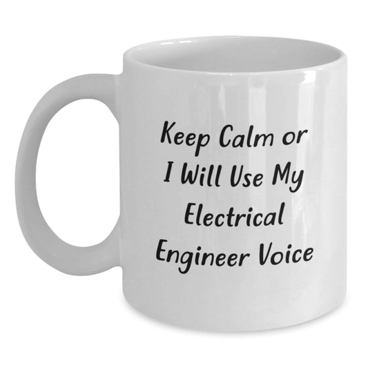 Funny Electrical Engineer Gifts for Electrical Engineer Mom on Mother's Day - White 11oz/15oz Coffee Mug - Main