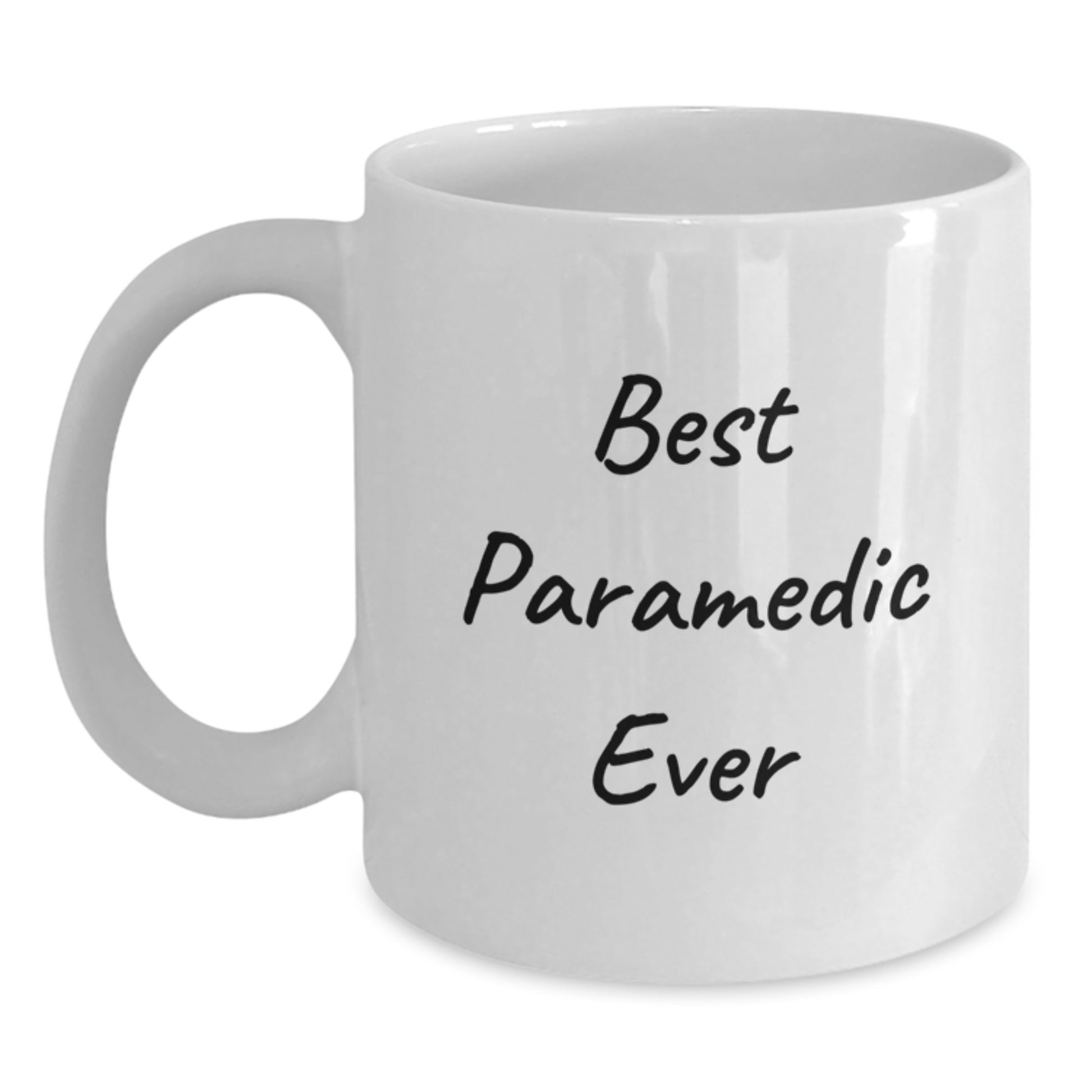 Funny Rescue Worker Christmas Unique Gifts from Friends to Rescue Workers, Best Rescue Worker Ever White Coffee Mug, Unique White Coffee Mug for Rescue Workers - Main