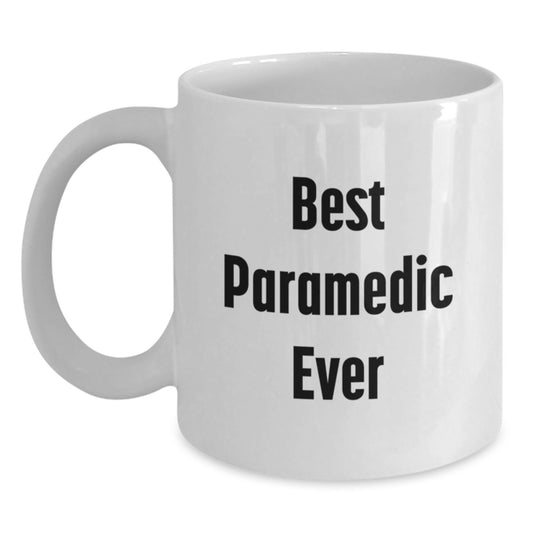 Funny Rescue Worker Gifts White Coffee Mugs Best Rescue Worker Ever Quote for Rescue Worker Men Women Friends Family - Main