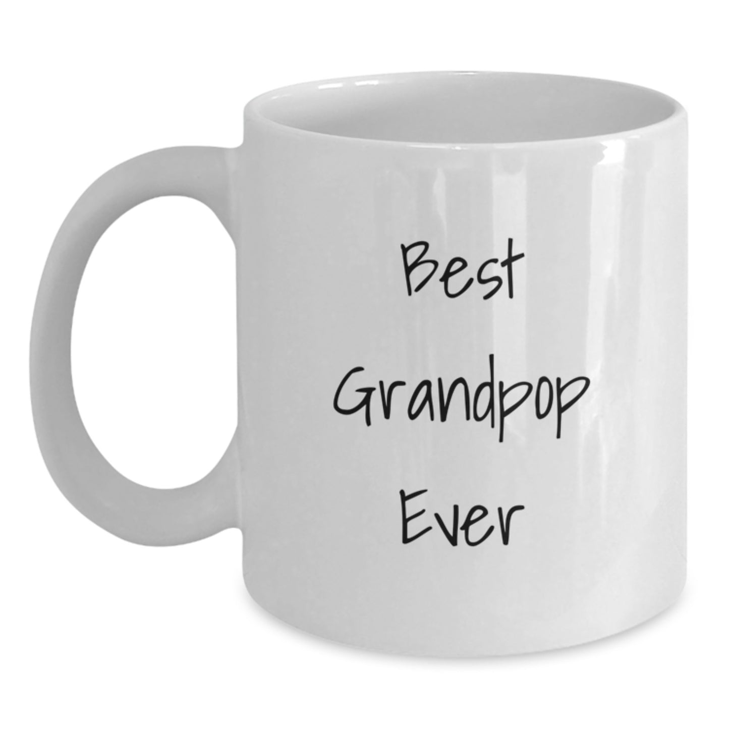 Funny Grandpop Gifts from Family for Grandpop Best Quote White Coffee Mug, Christmas Unique Presents - Main