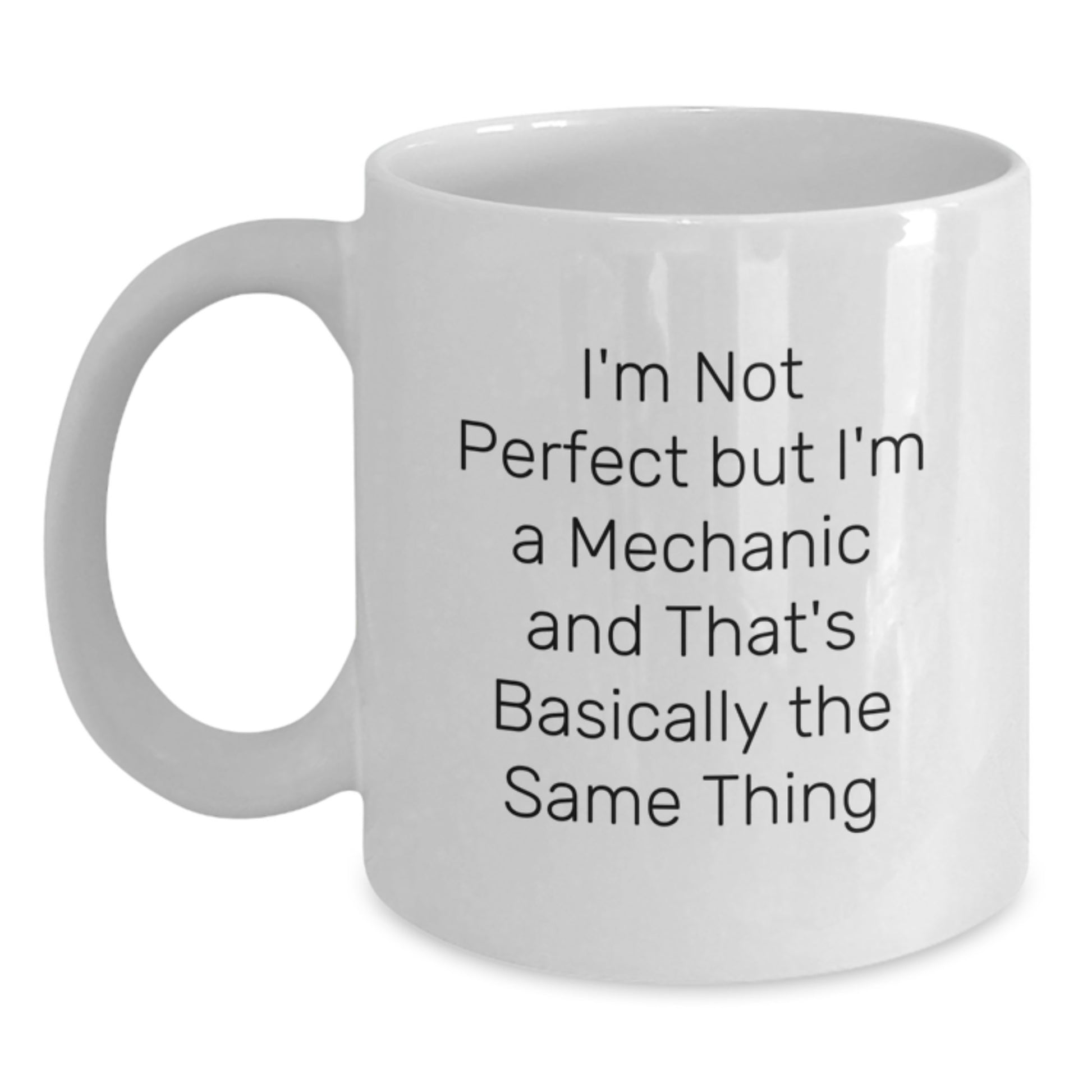 Funny Mechanic White Coffee Mugs Gifts from Friends to Mechanic Men on Christmas Unique Unique Gifts - Main