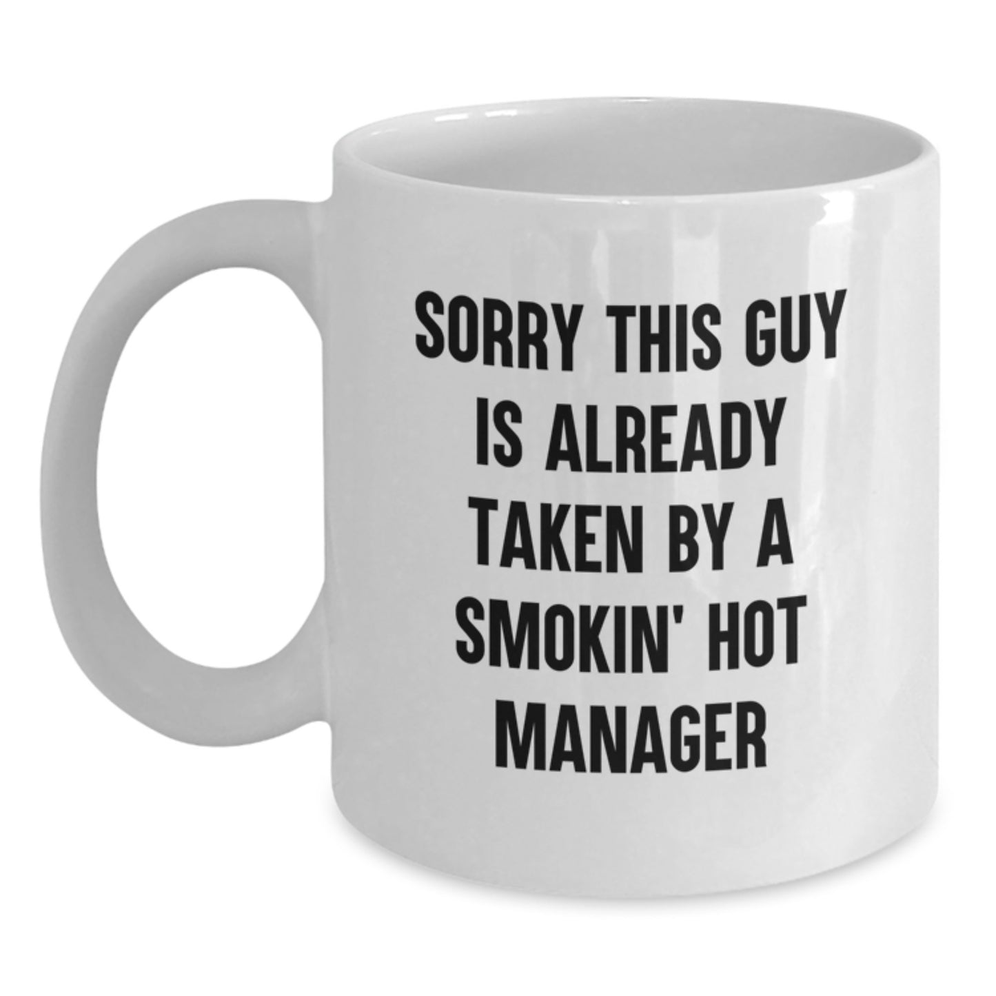 Funny Manager Gifts White Coffee Mugs for Men Women Friends Family - Gifts from Women to Manager for Christmas Unique Presents - Main