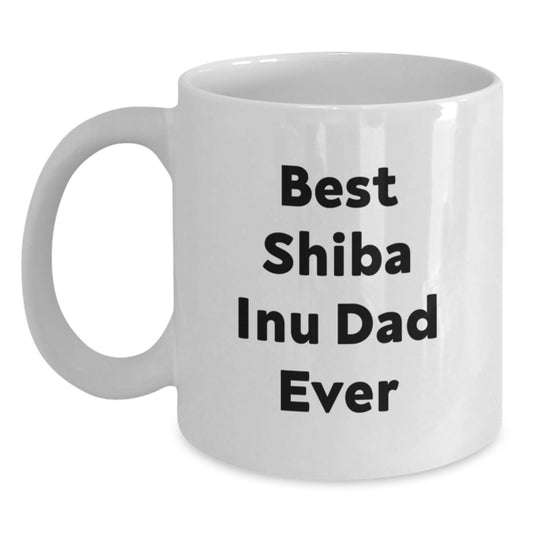 Funny Shiba Inu Dad Ever Gifts from Friends to Shiba Inu Dog Lovers for Graduation Unique Gifts from Mom to Son or Daughter - Main