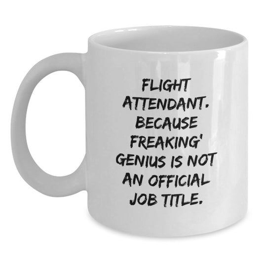 Flight Attendant Gifts from Men, Women, or Friends, Mother's Day Unique Gifts for the Flight Attendant Who Has It All, Funny Quote - Main