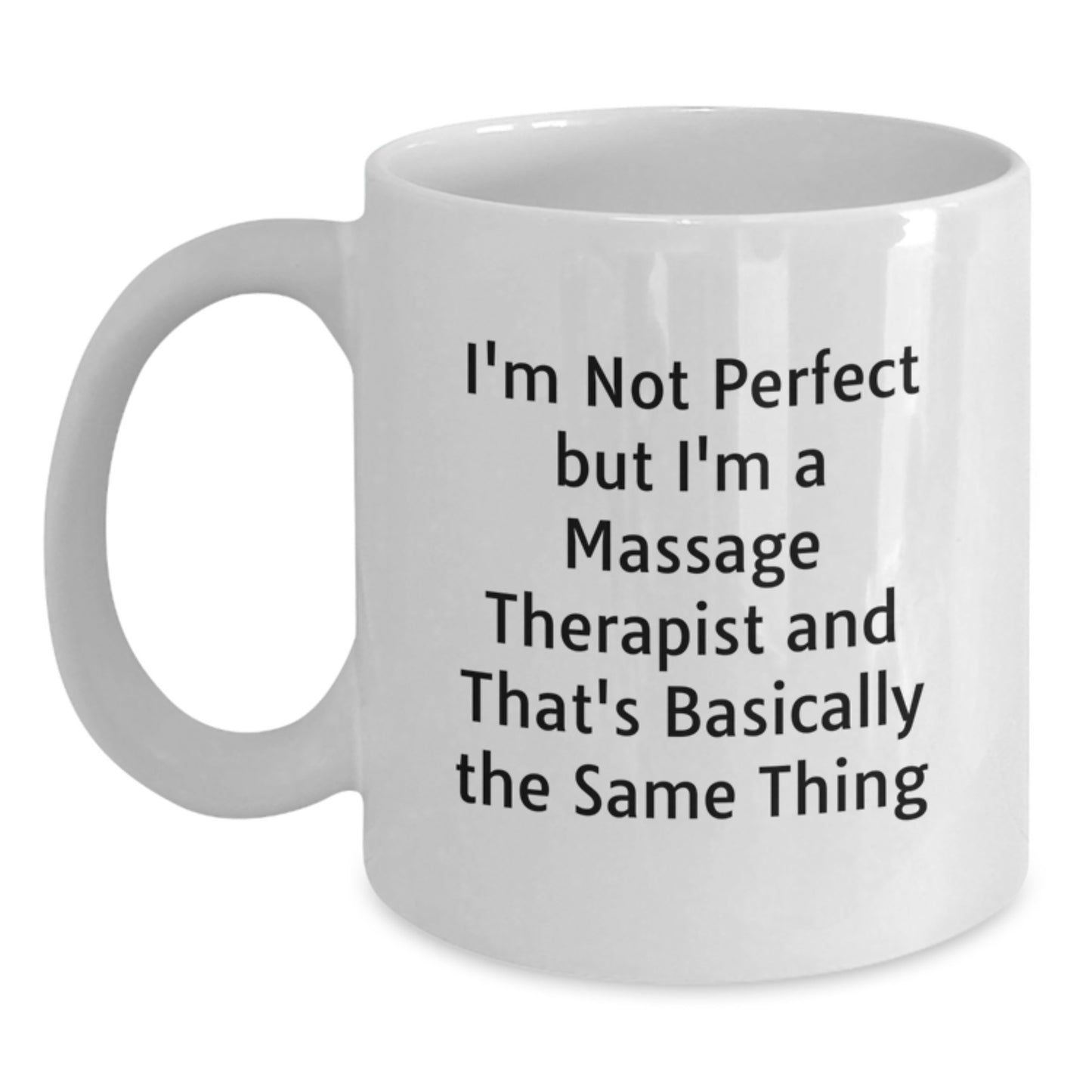 Funny Massage Therapist Gifts from Friends - White Coffee Mug for Massage Therapist Women - Main