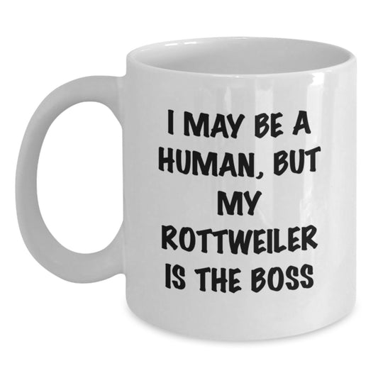 Funny Rottweiler Dog Gifts for Men - Valentine's Unique Gifts from Friends - Main