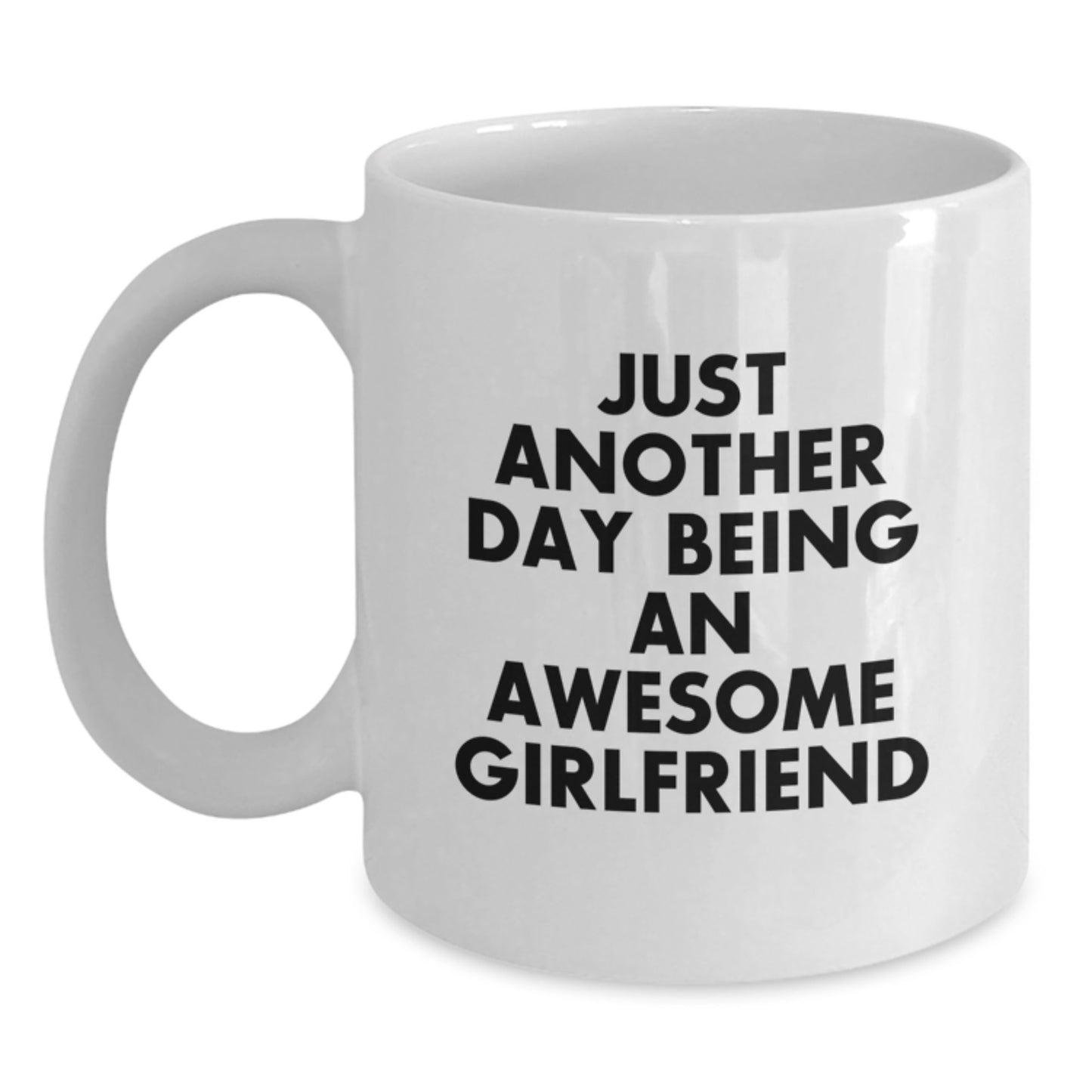 Funny Quote White Coffee Mug Gifts for Sweetheart from Men on Graduation Day - Main