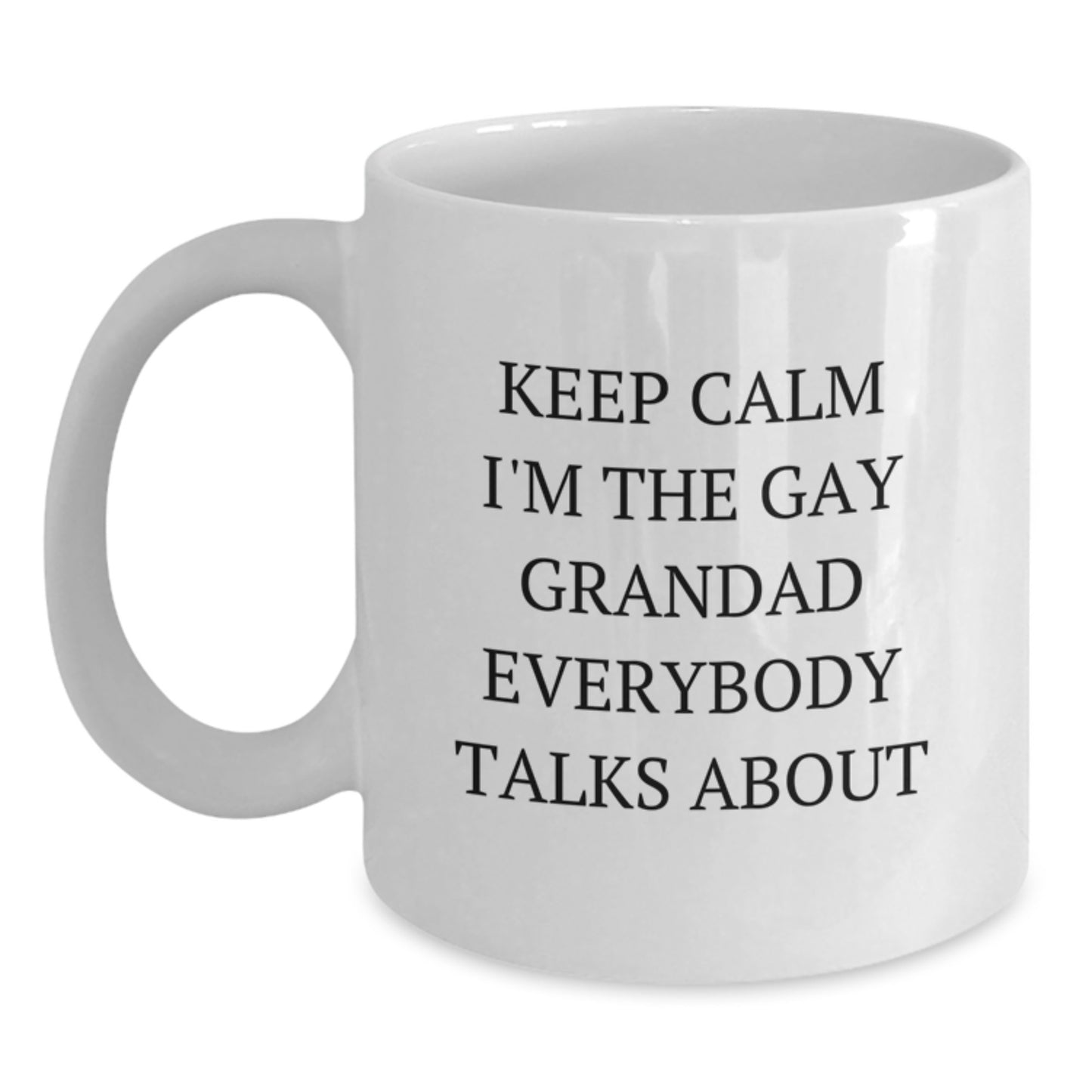 Grandad Funny White Coffee Mug Gifts from Family for Graduation Unique - Main