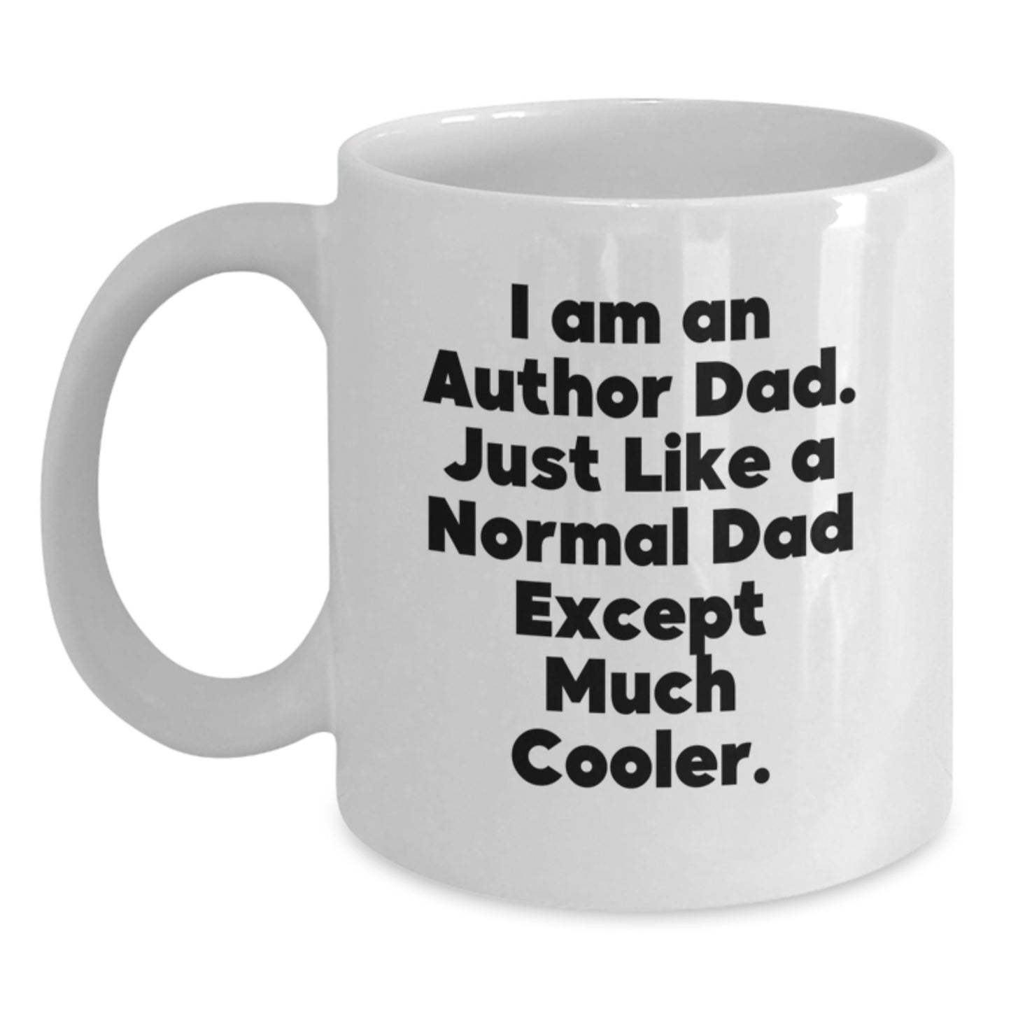 Funny Author Coffee Mug Gifts from Dad to Author Friends for Birthday Unique Gag Gifts - Main